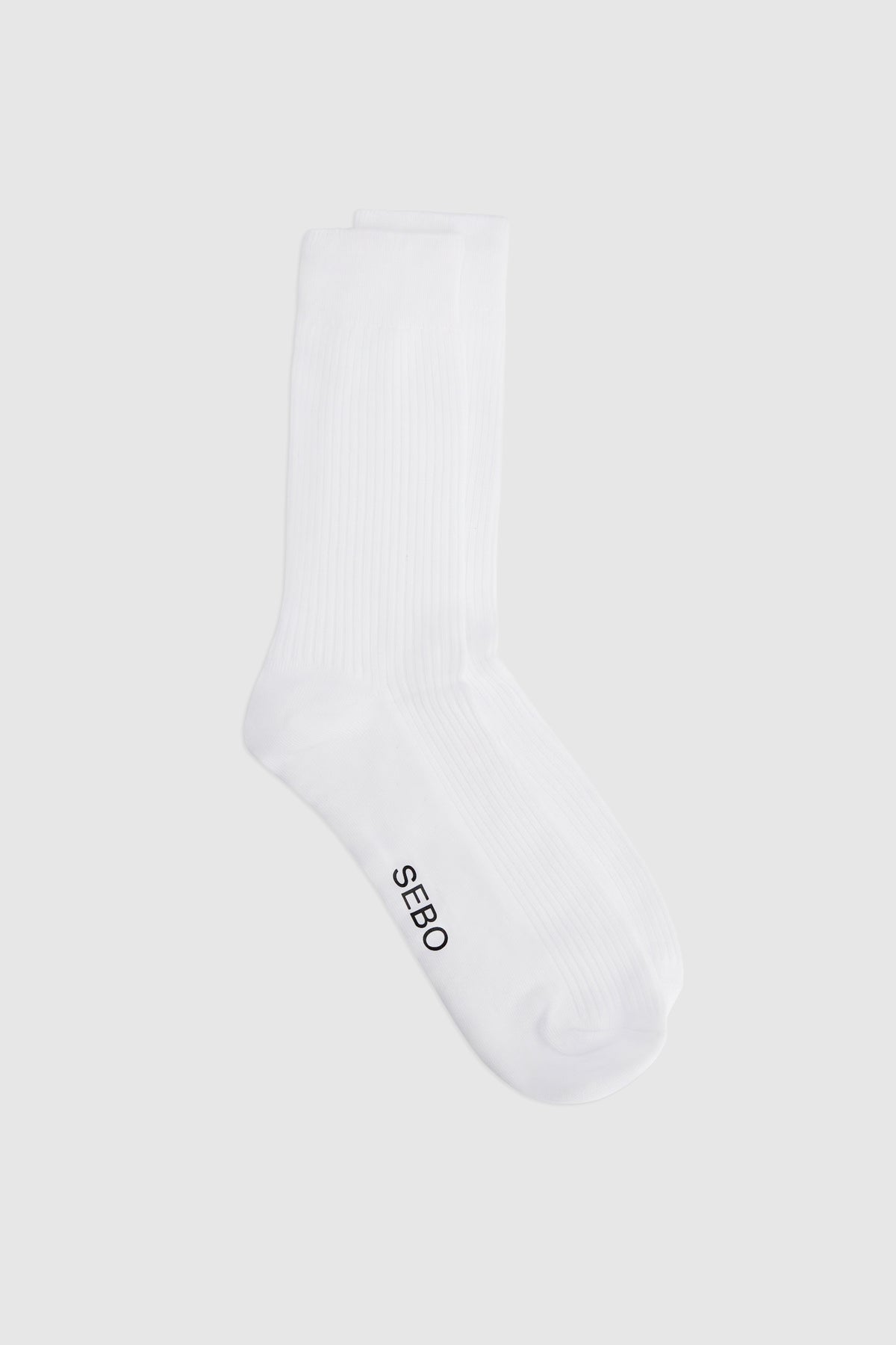 Cotton Ribbed Socks