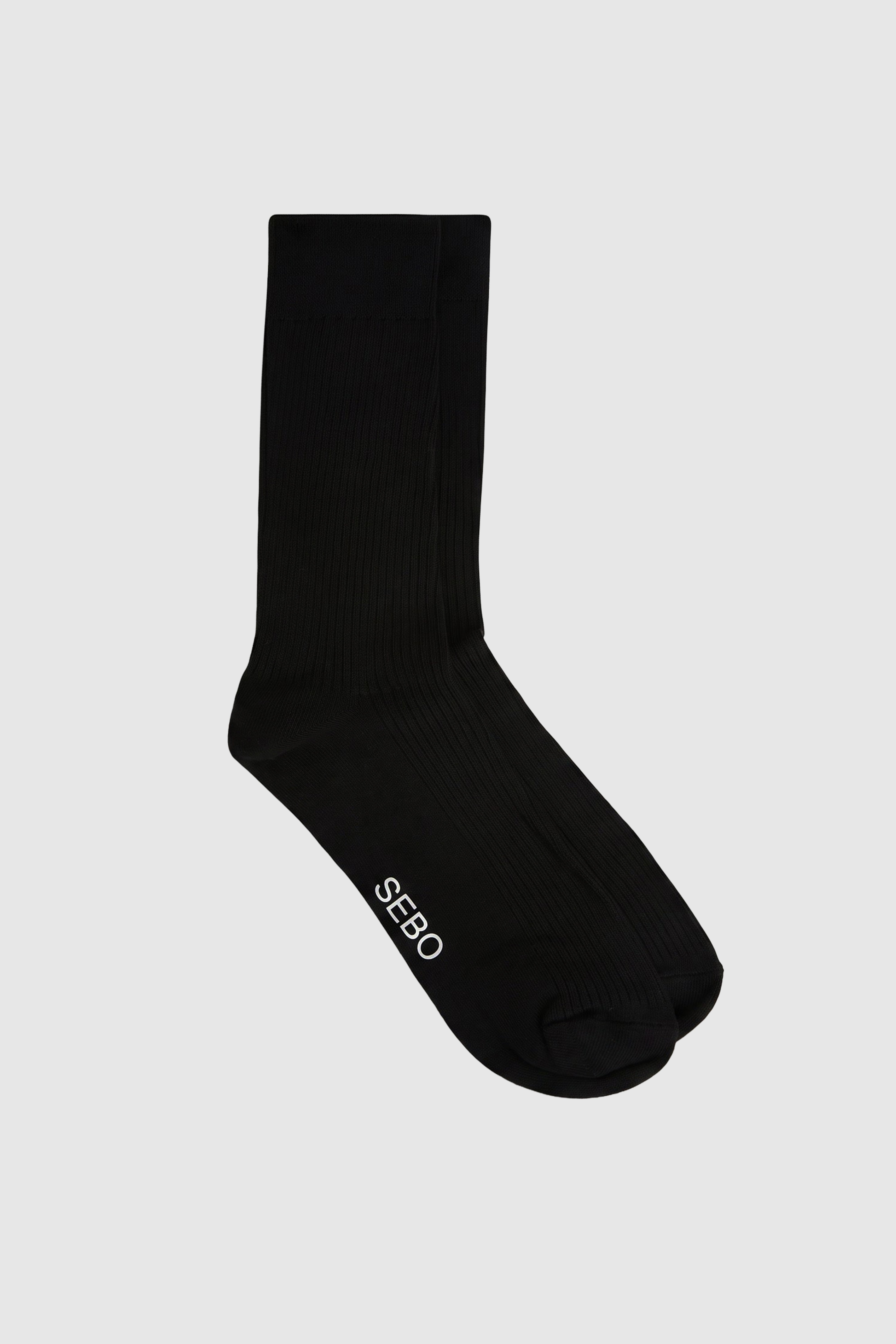 Cotton Ribbed Socks