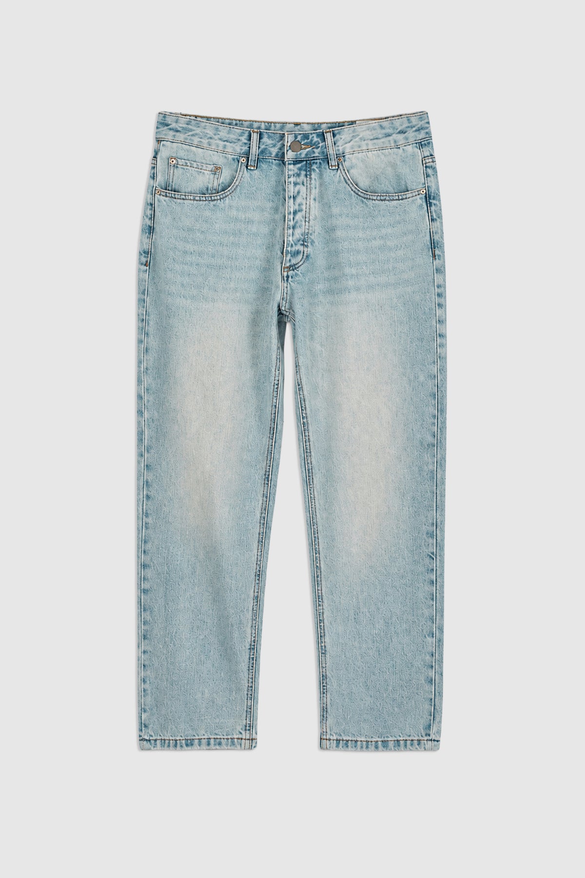 Straight Fit Cotton Jeans