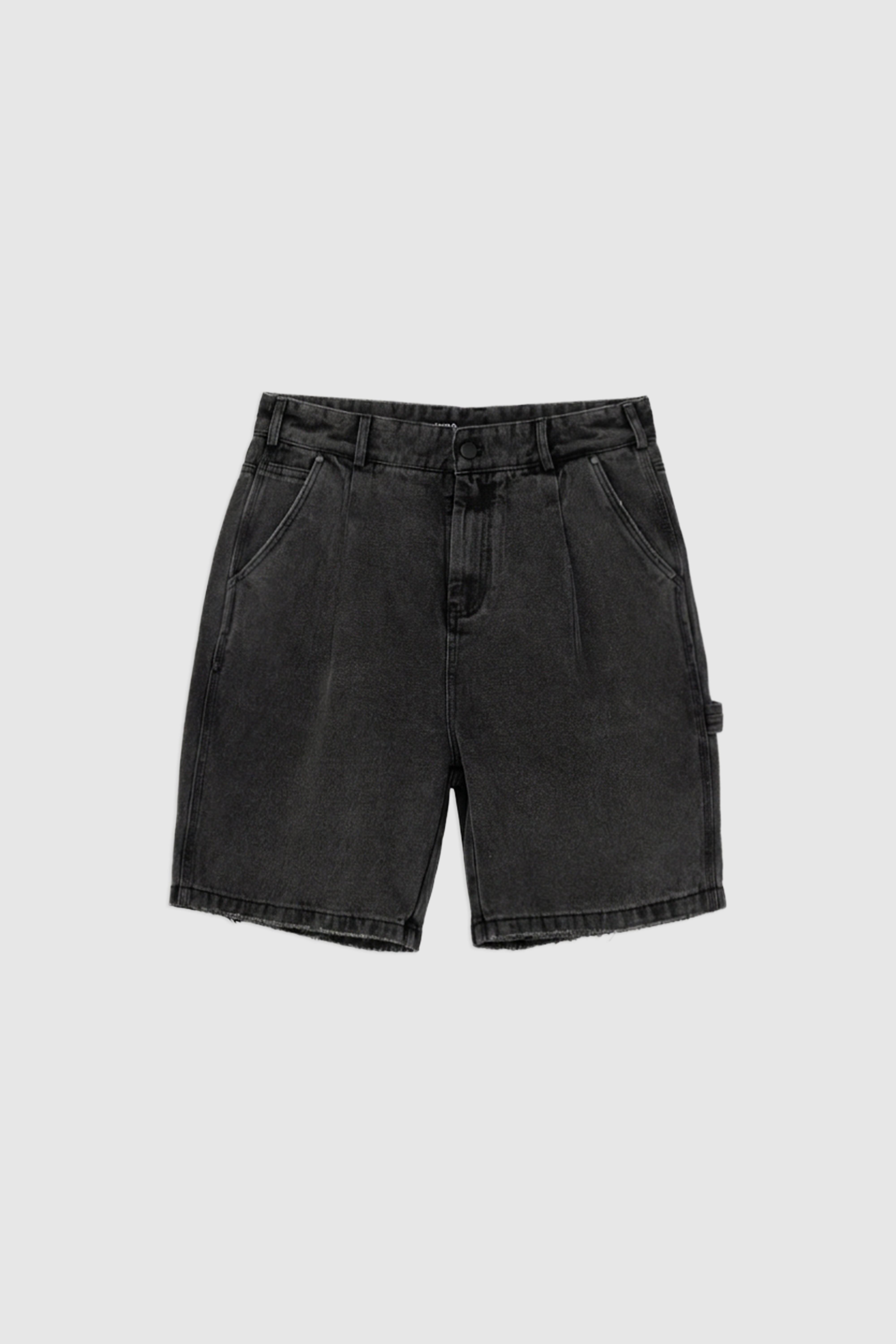 Mid Fit Denim Bermuda