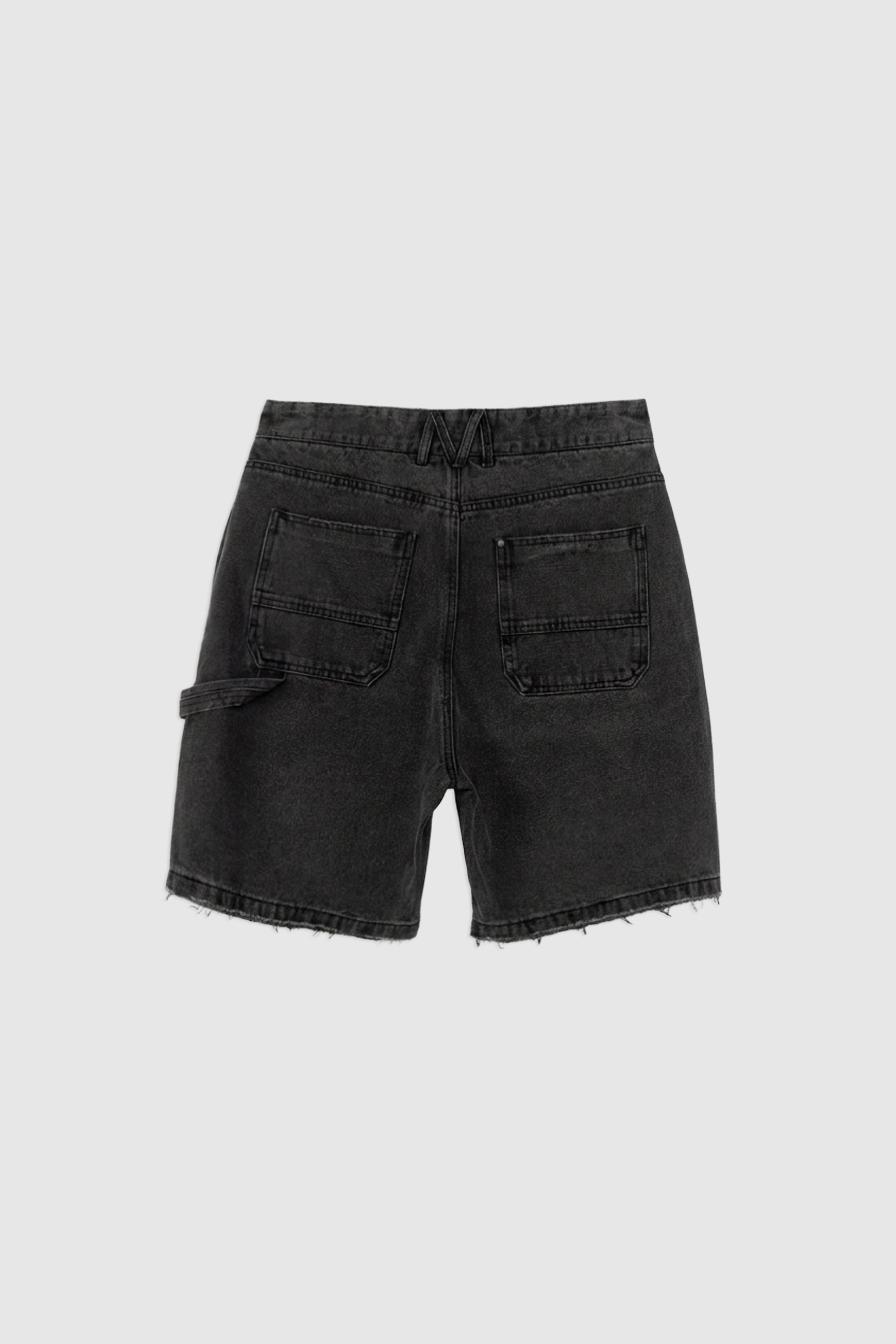 Mid Fit Denim Bermuda