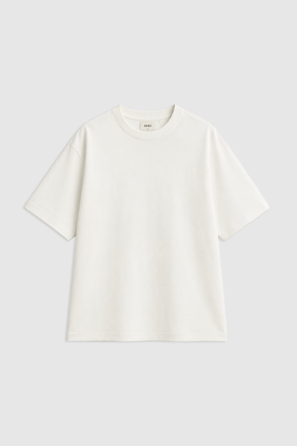 Oversized Cotton Blend Tee