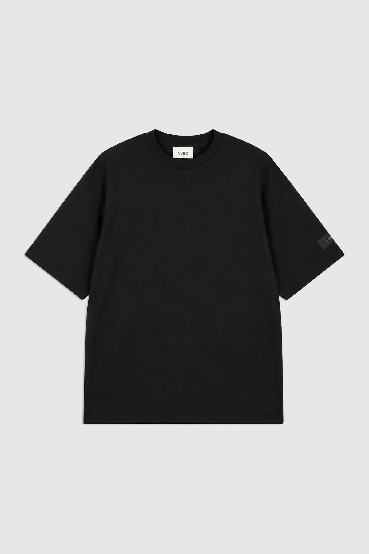 Oversized Cotton Blend Tee