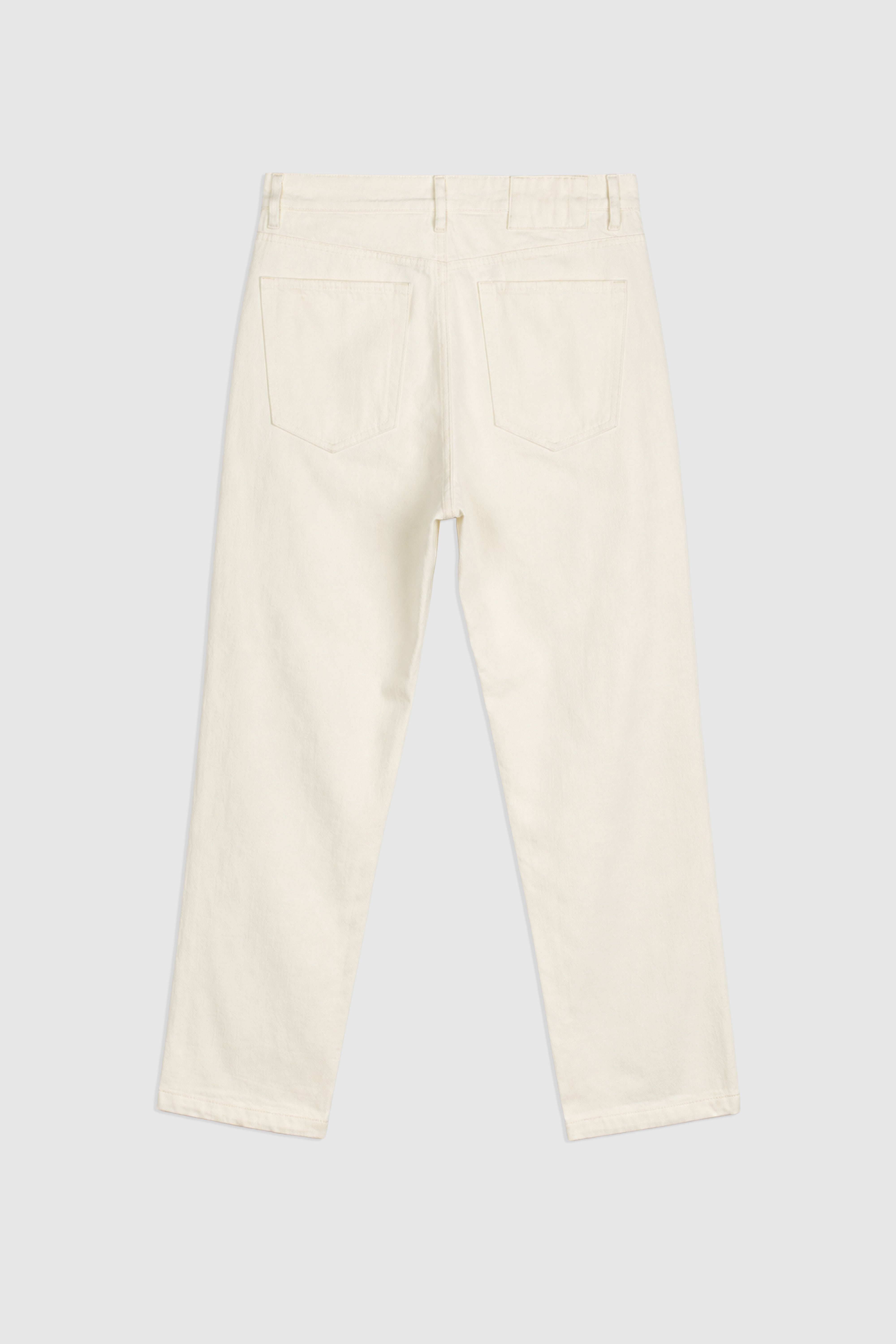Straight Fit Cotton Pants