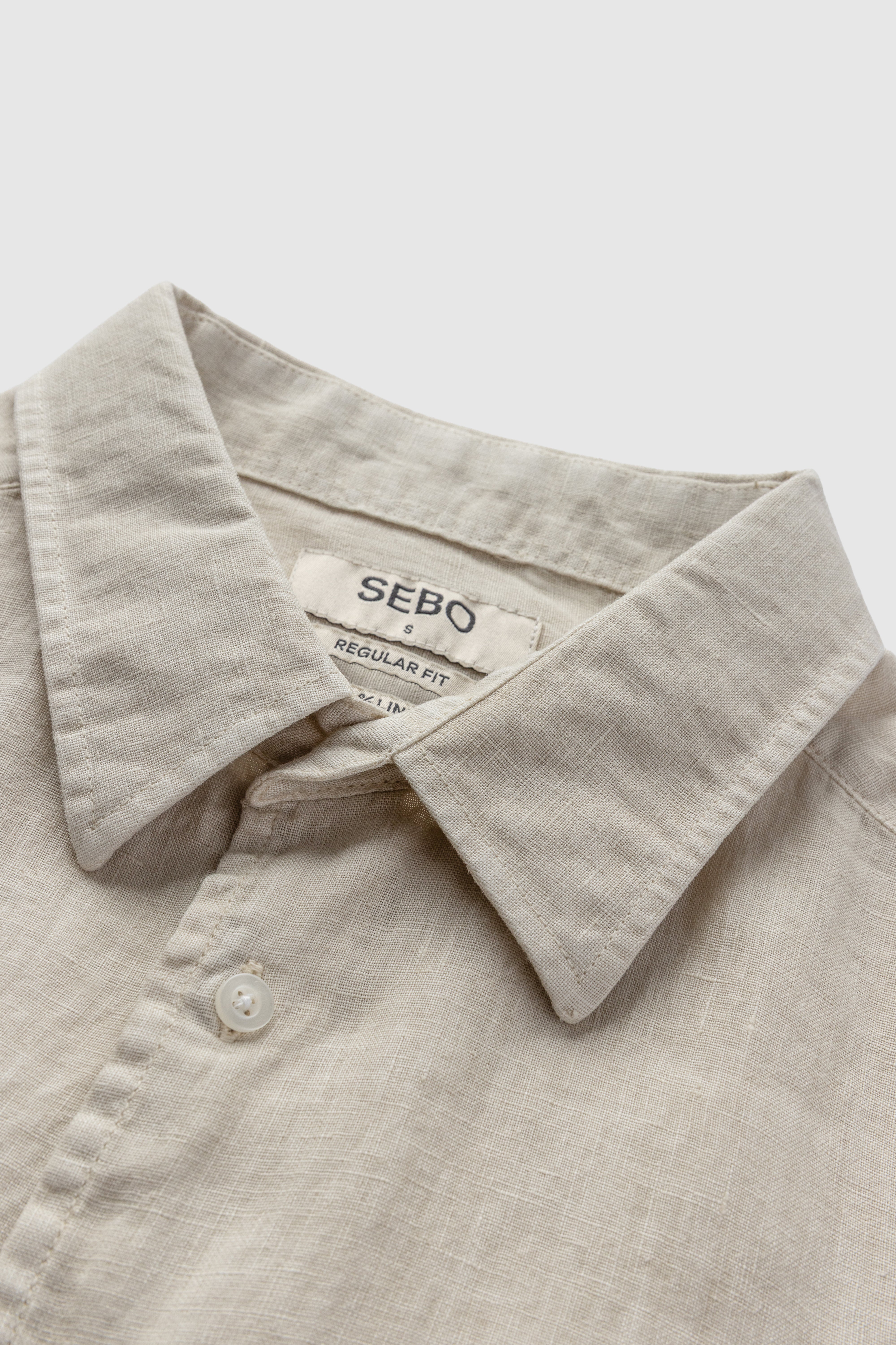 Regular Fit Linen Shirt