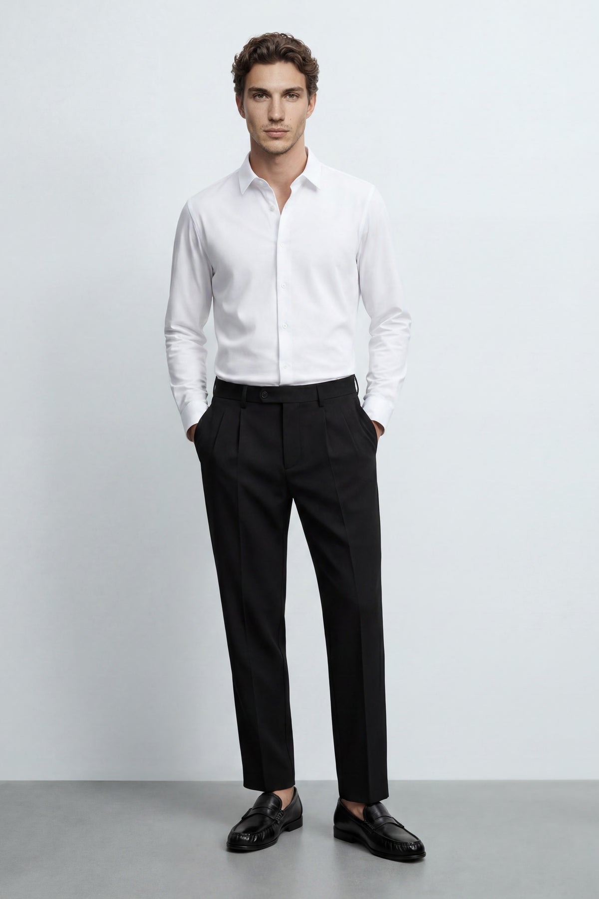 Slim Fit Premium Button-Down Shirt