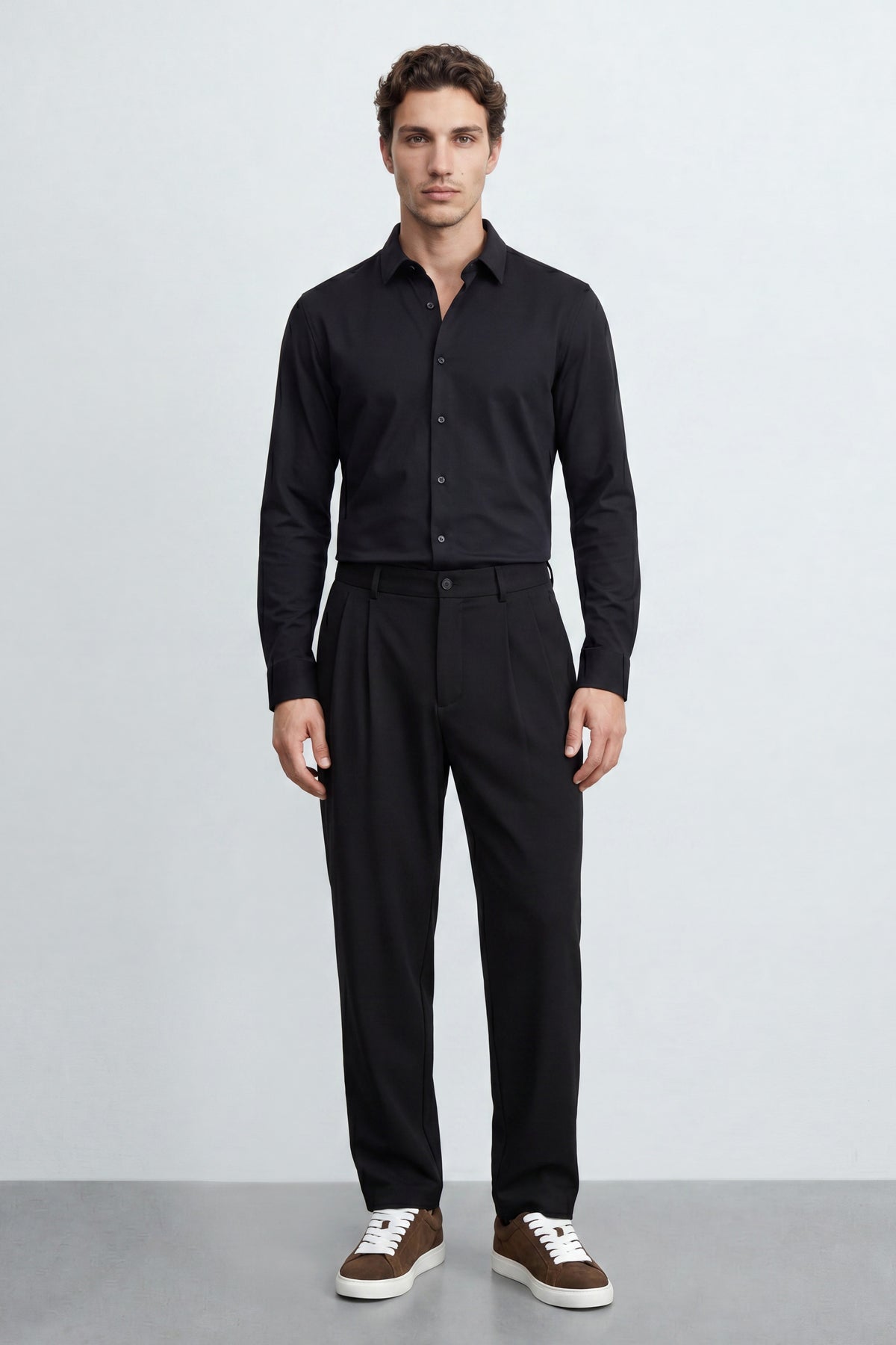 Slim Fit Premium Button-Down Shirt