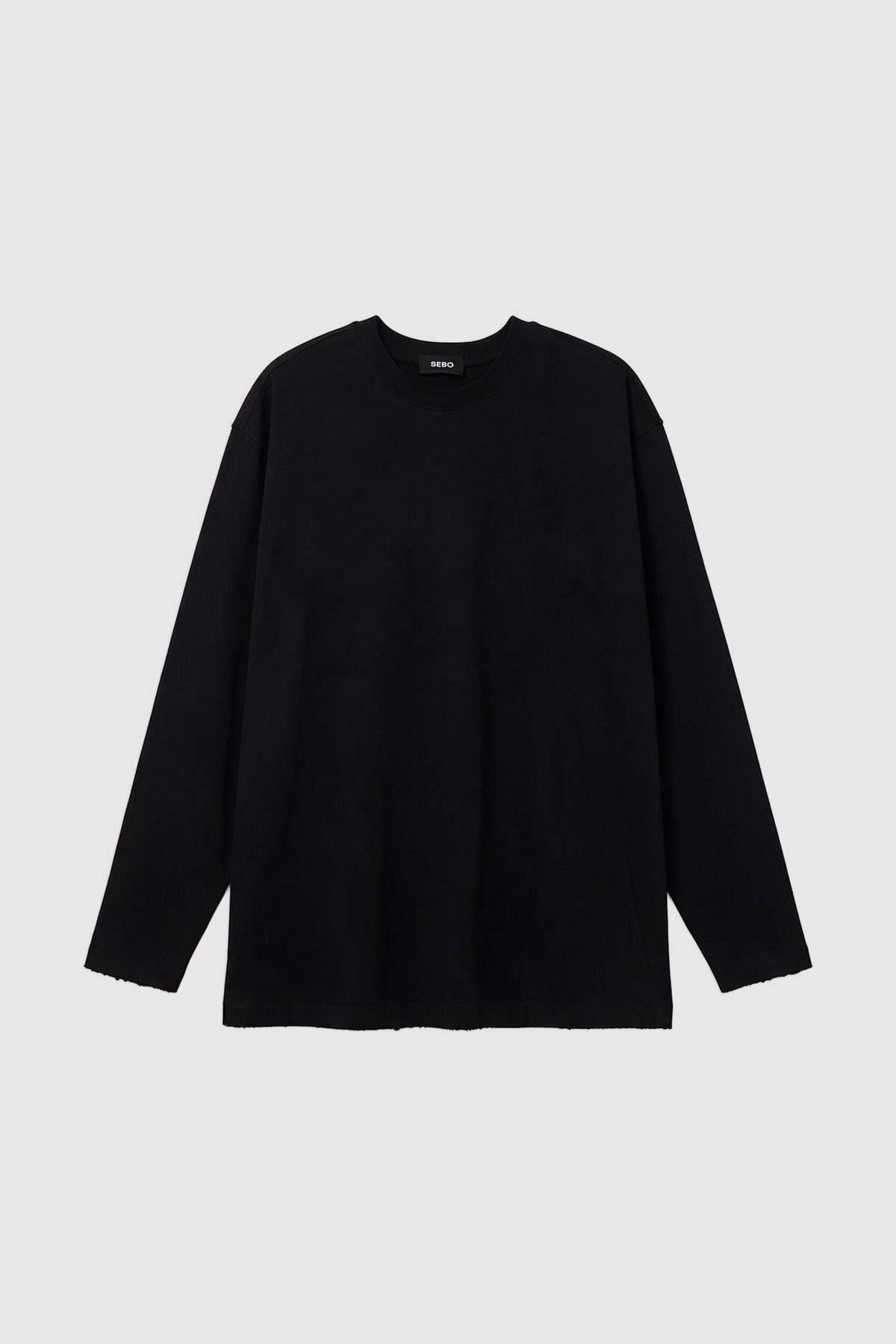Oversized Basic Long Sleeve Tee