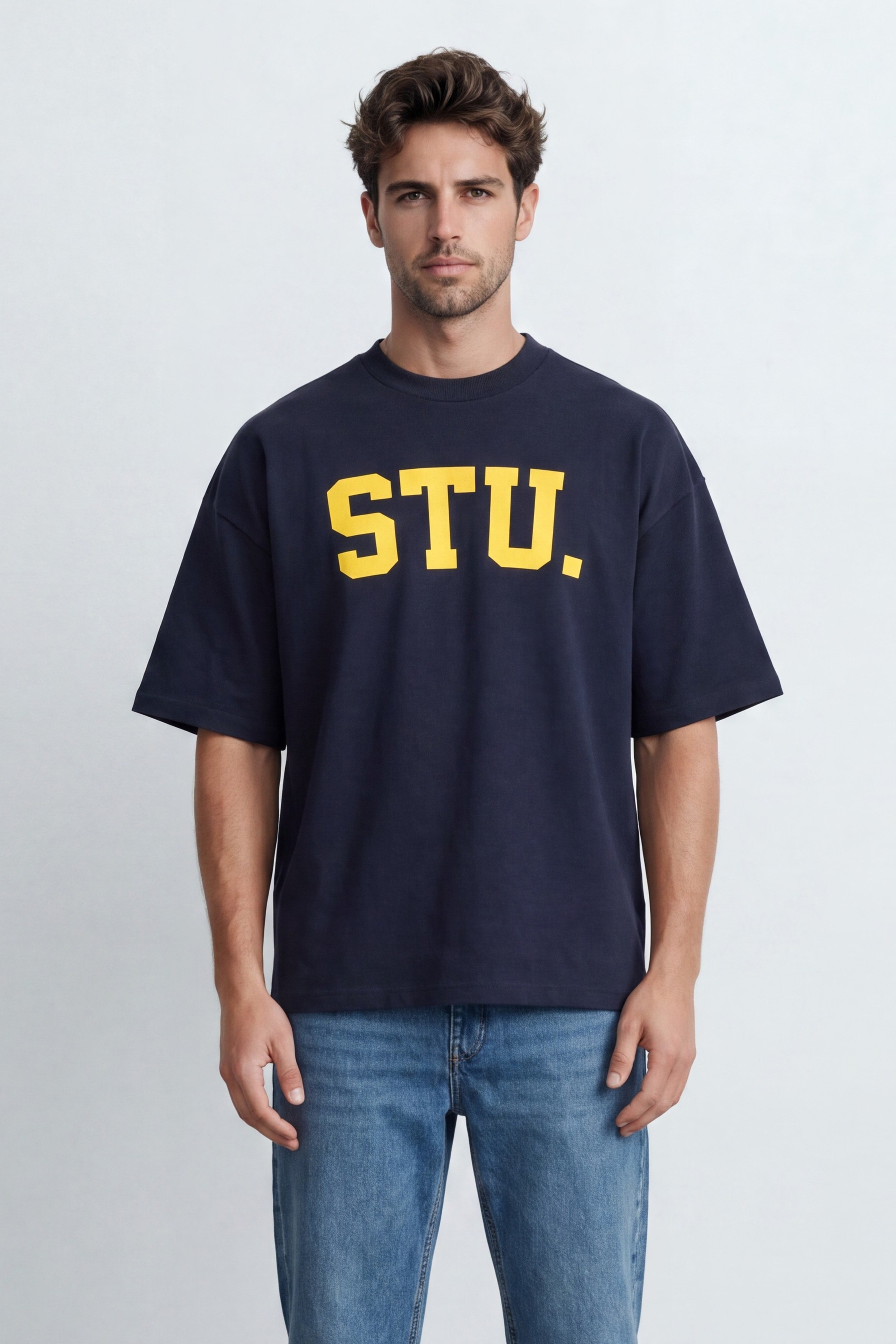 Boxy Fit Cotton T-Shirt