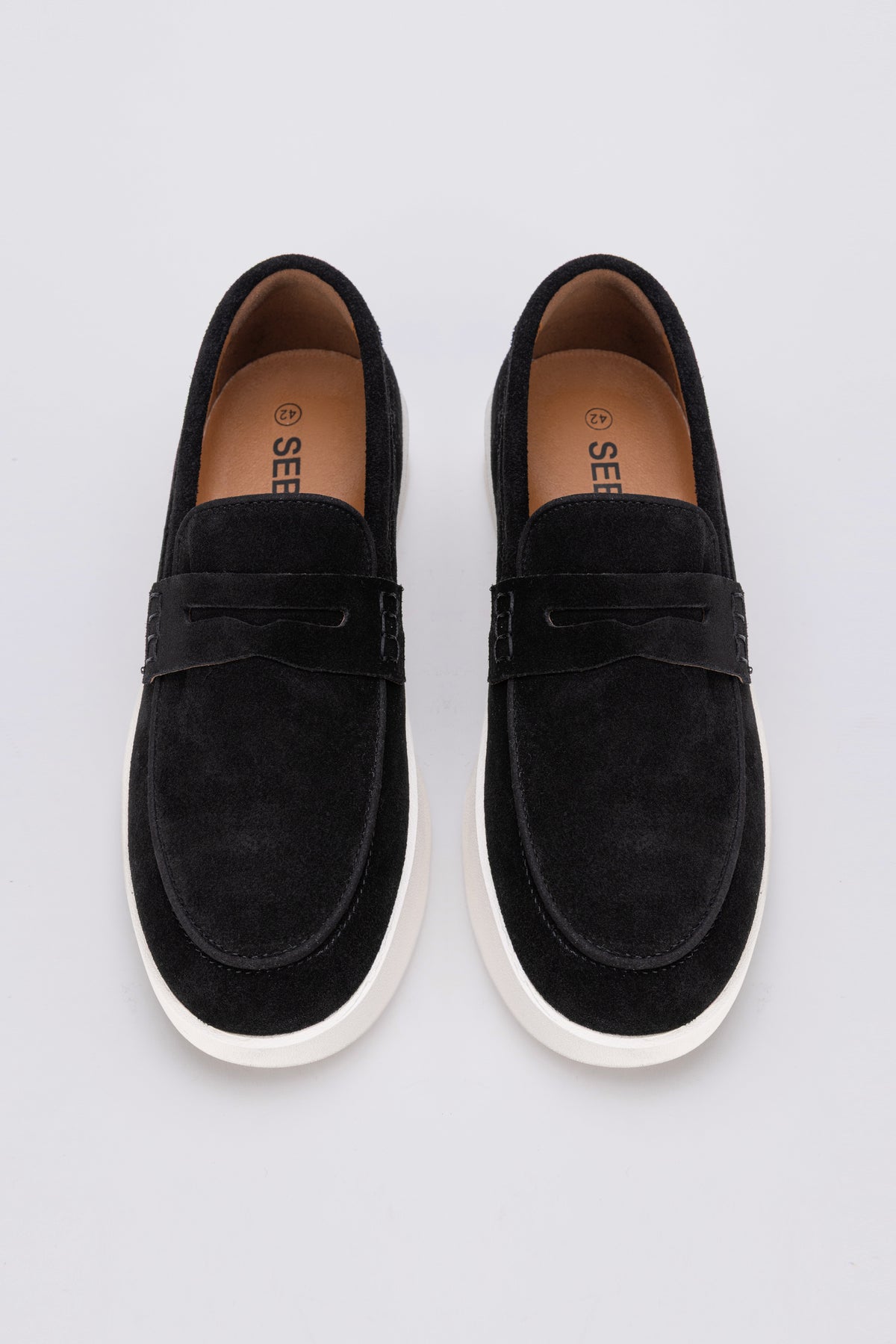 Suede Platform Loaker Sneakers