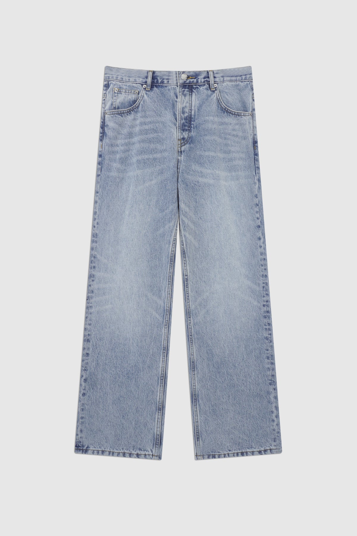 Relaxed Fit Cotton Jeans