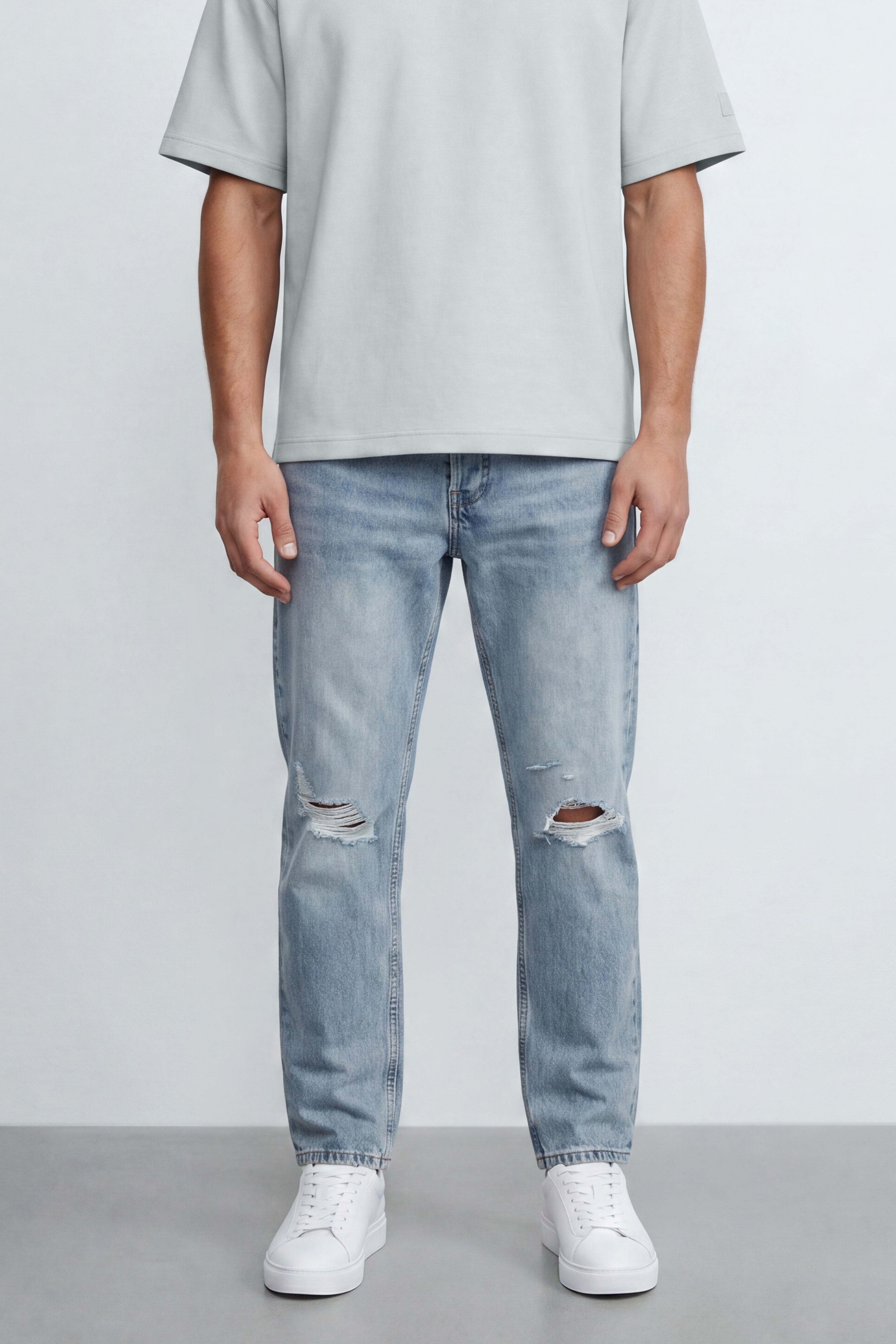 Regular Fit Cotton Jeans