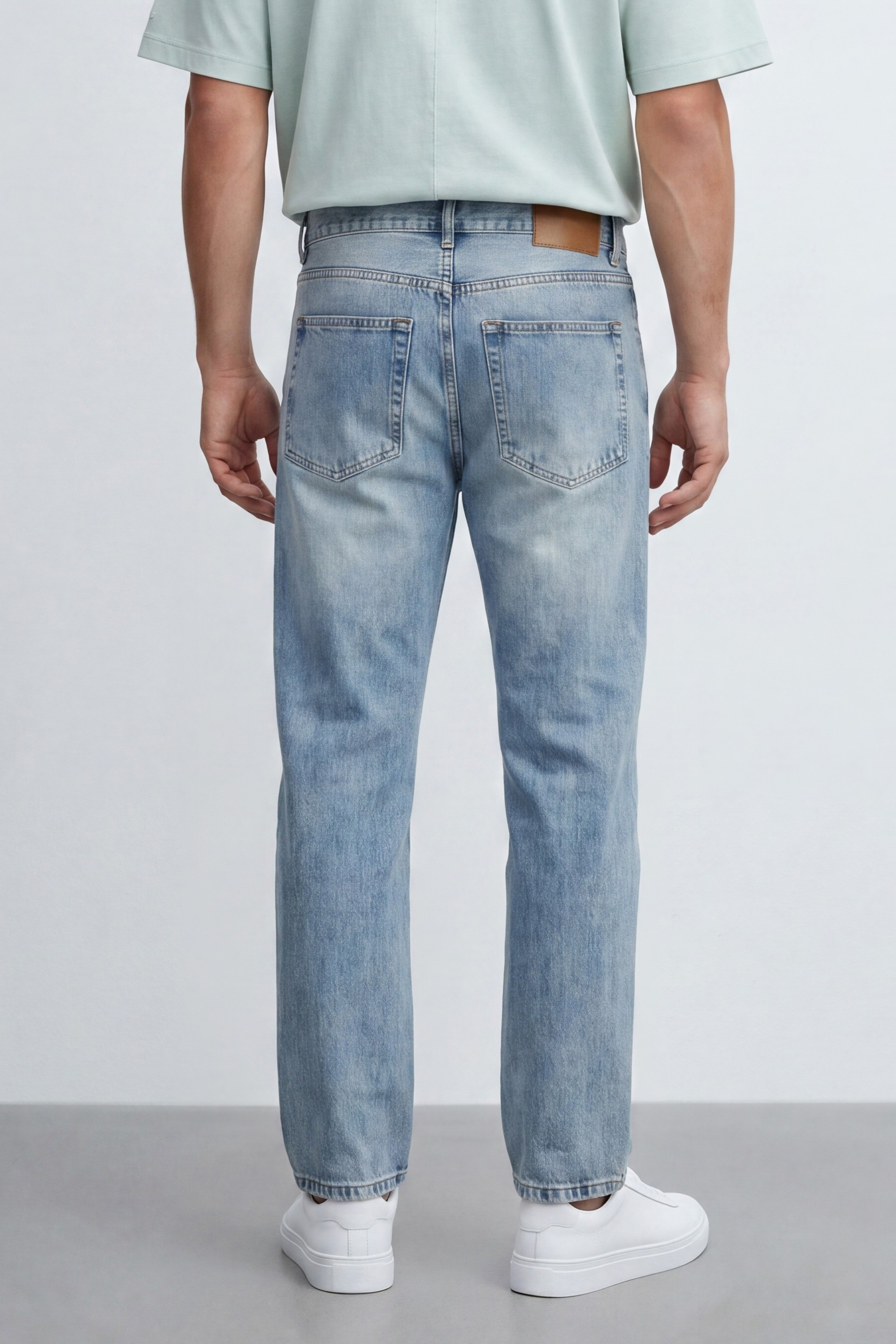 Regular Fit Cotton Jeans