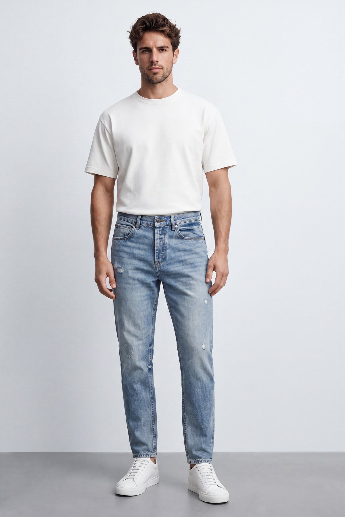 Slim Fit Cotton Jeans