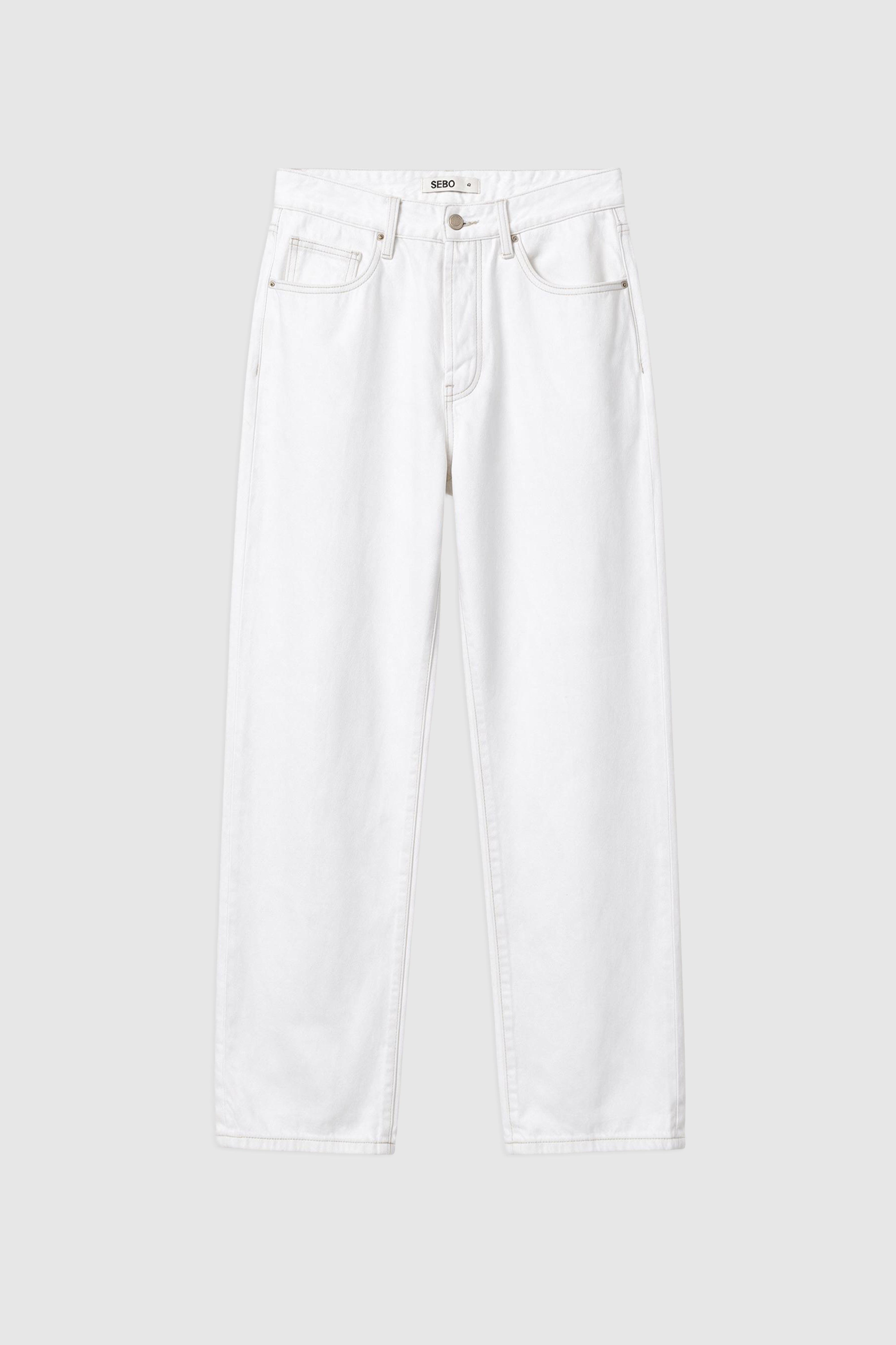 Relaxed Fit Cotton Jeans