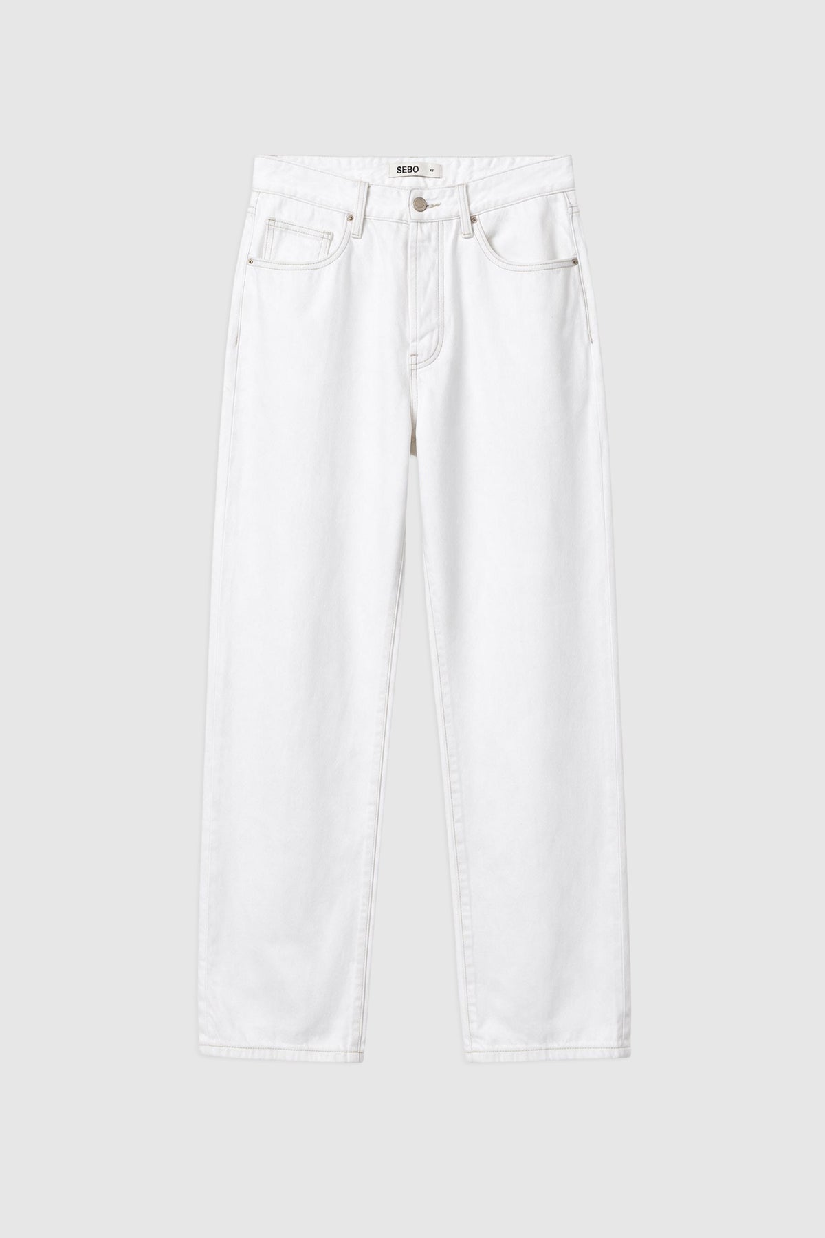 Relaxed Fit Cotton Jeans