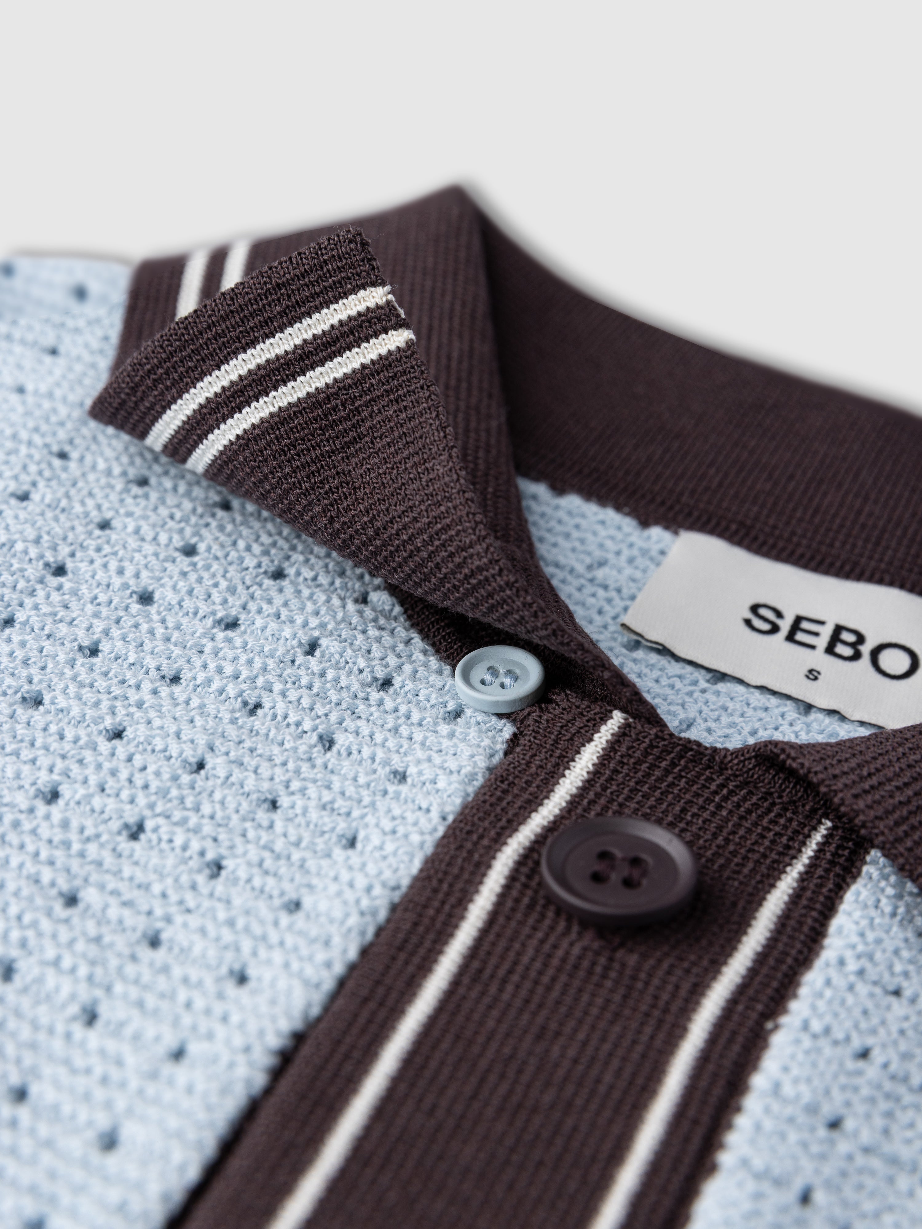 Knitted Polo Shirt