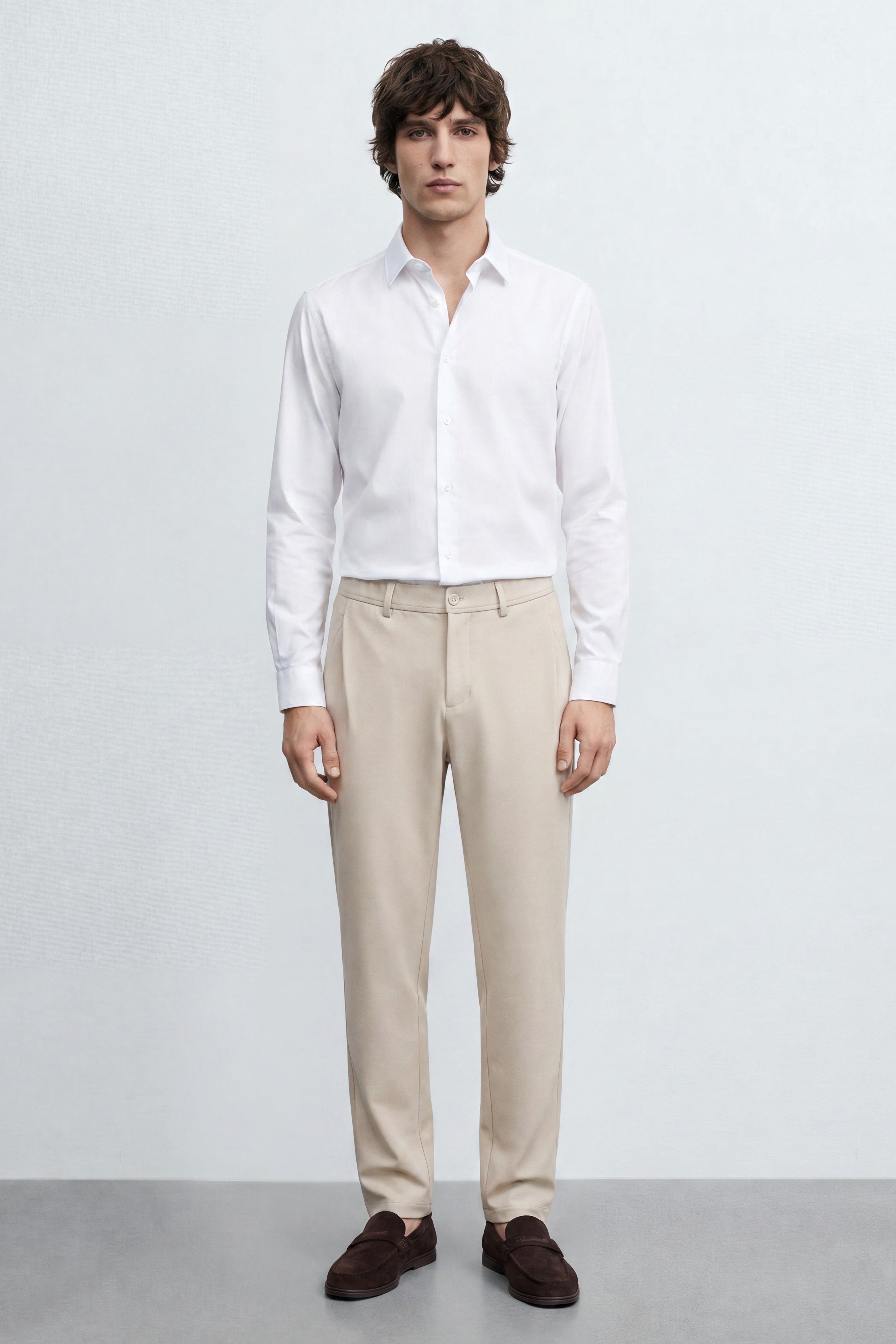 Regular Fit Cotton Long Sleeve Shirt