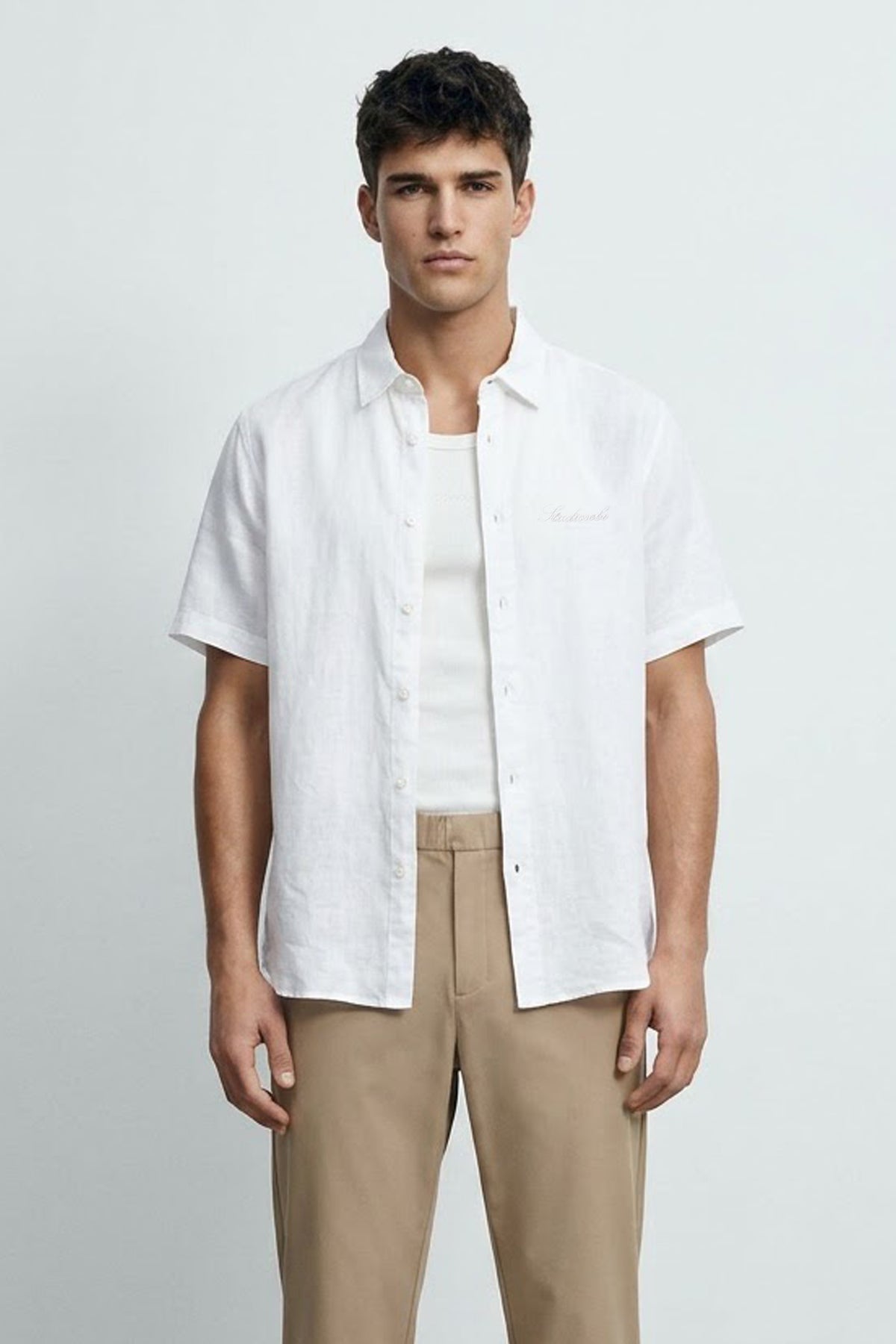 Oversized Linen Shirt