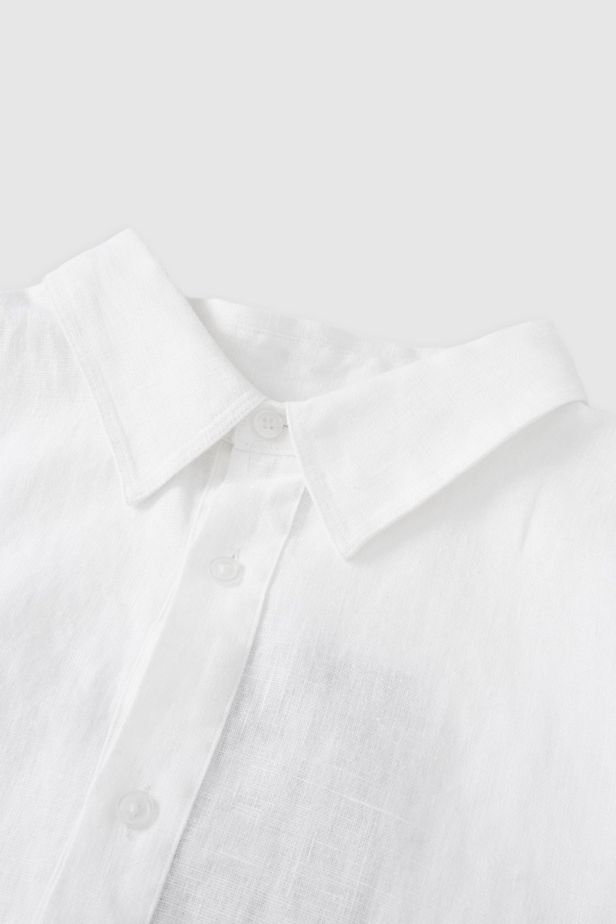 Oversized Linen Shirt