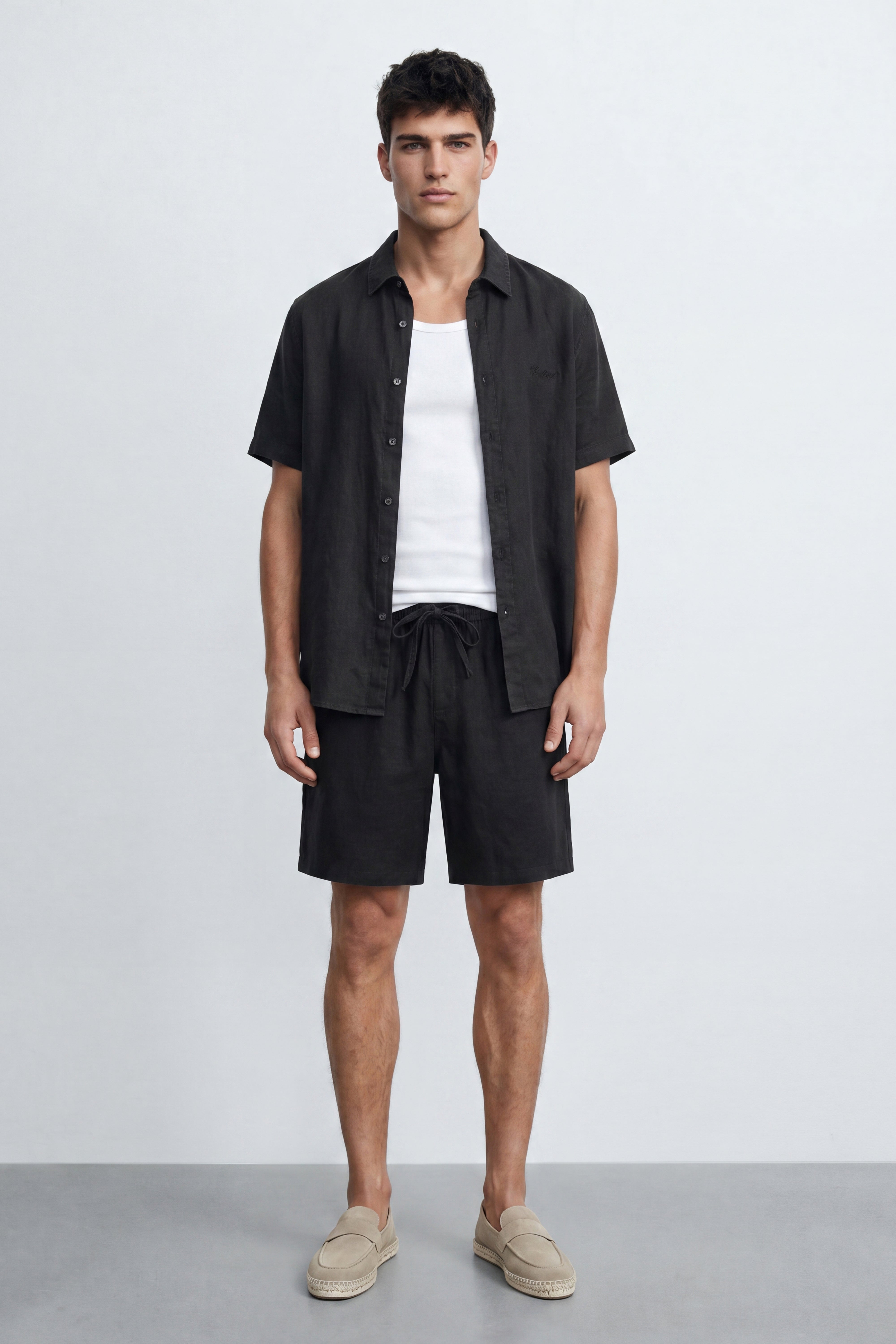 Oversized Linen Shirt