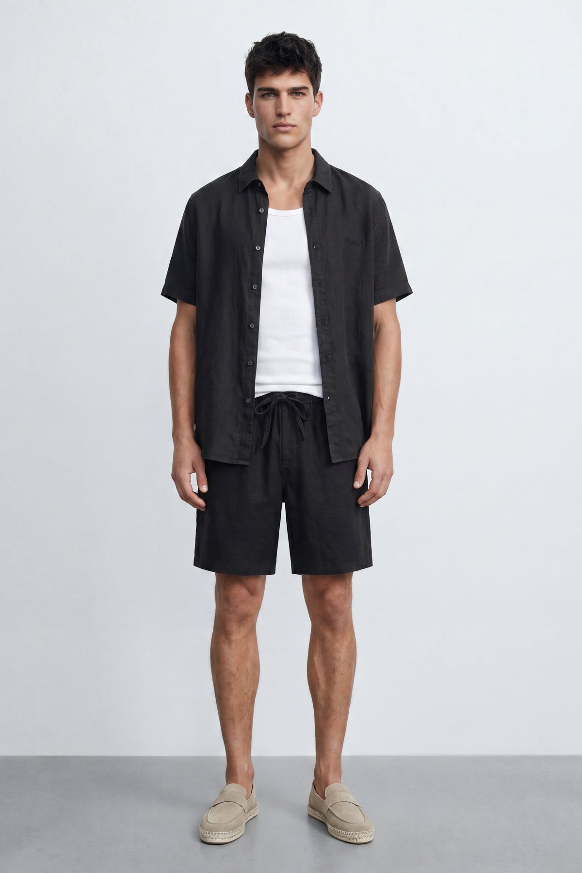 Oversized Linen Shirt