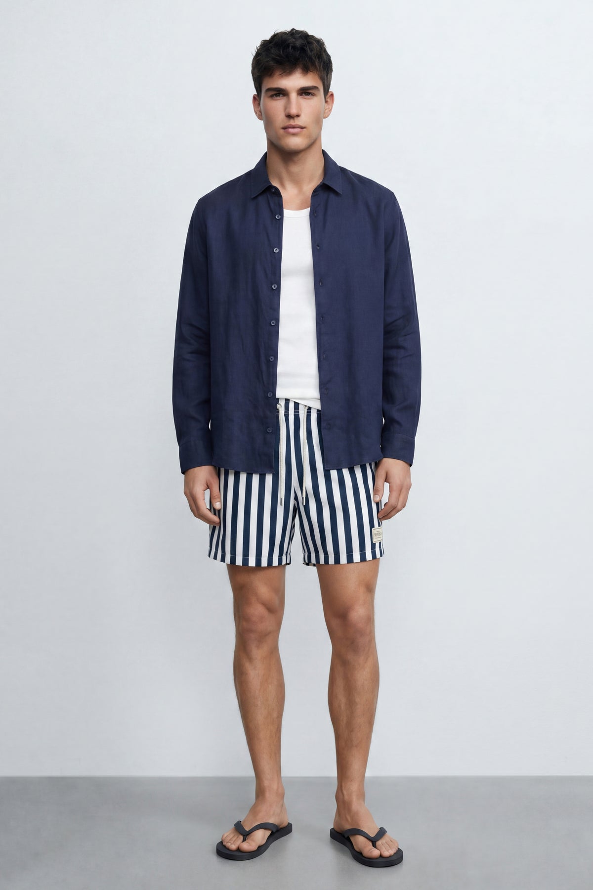 Relaxed Fit Linen Shirt