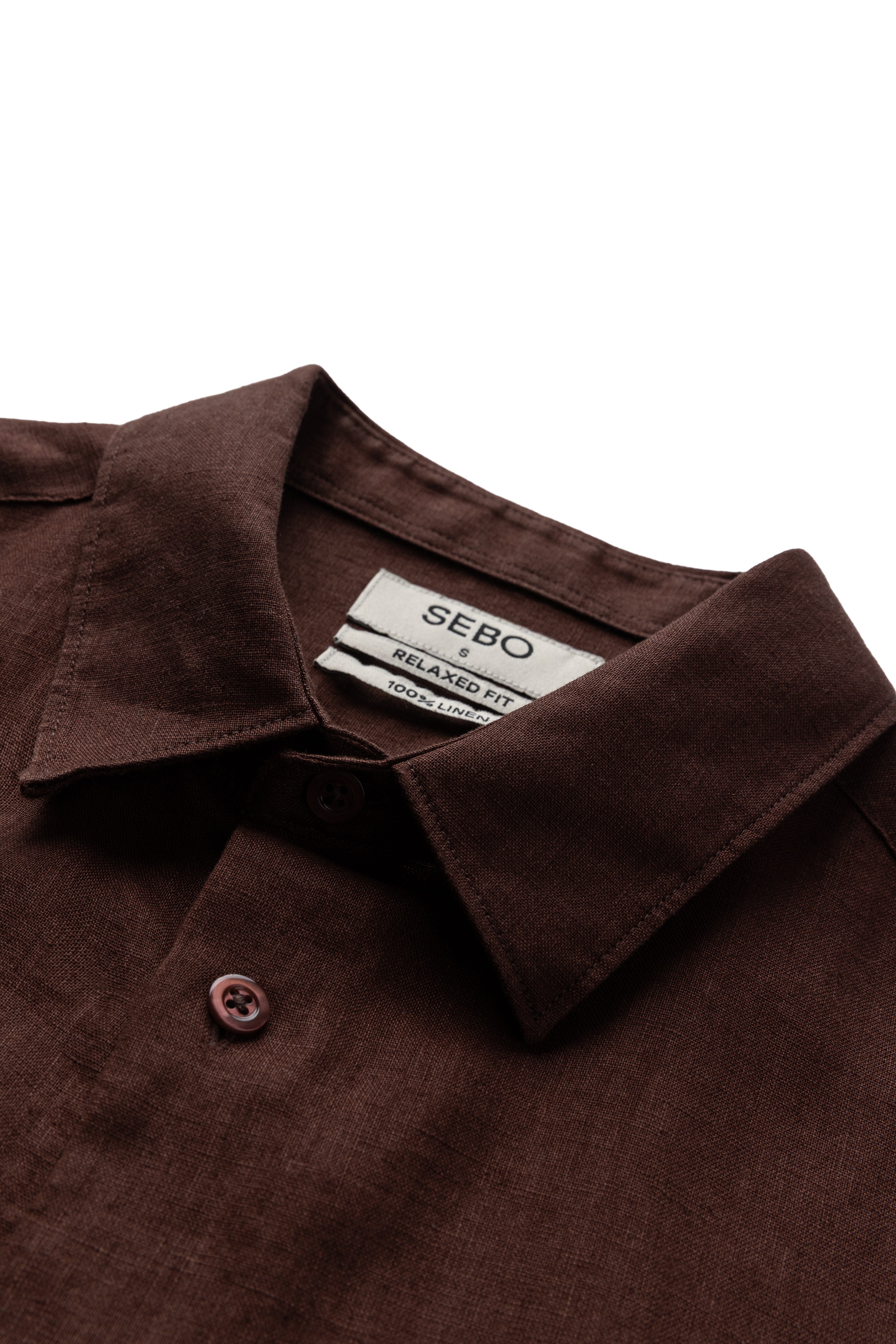 Relaxed Fit Linen Long Sleeve Shirt