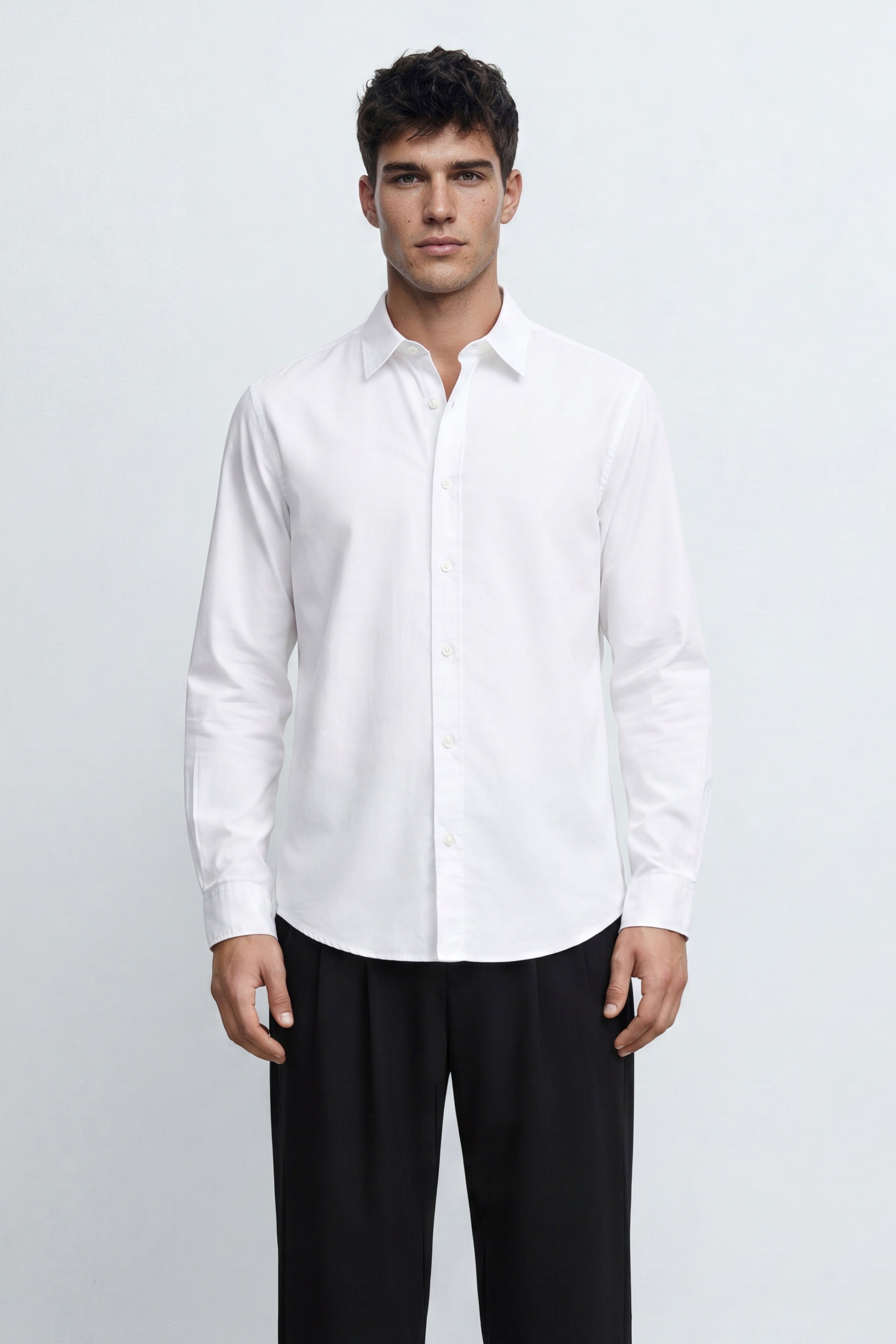 Regular Fit Cotton Long Sleeve Shirt