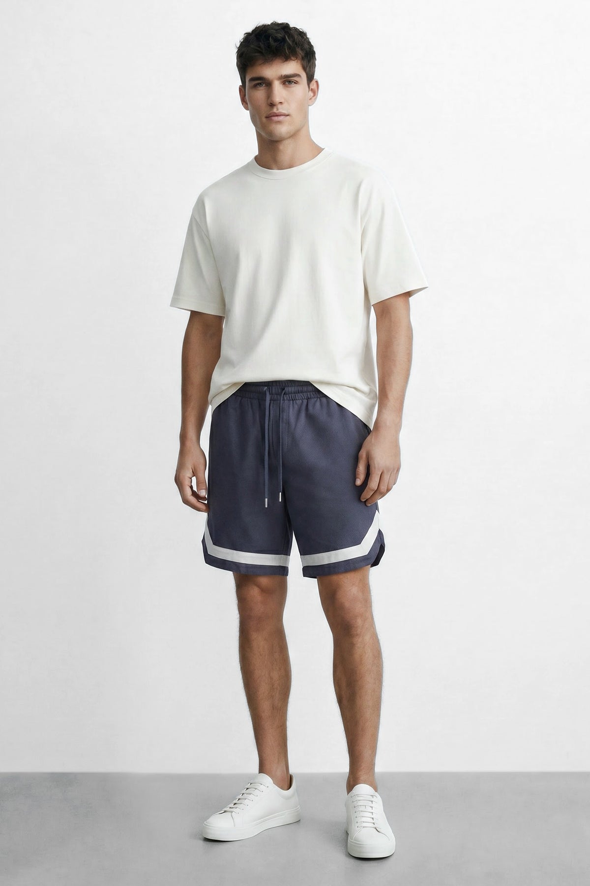 Oversized Cotton Bermuda