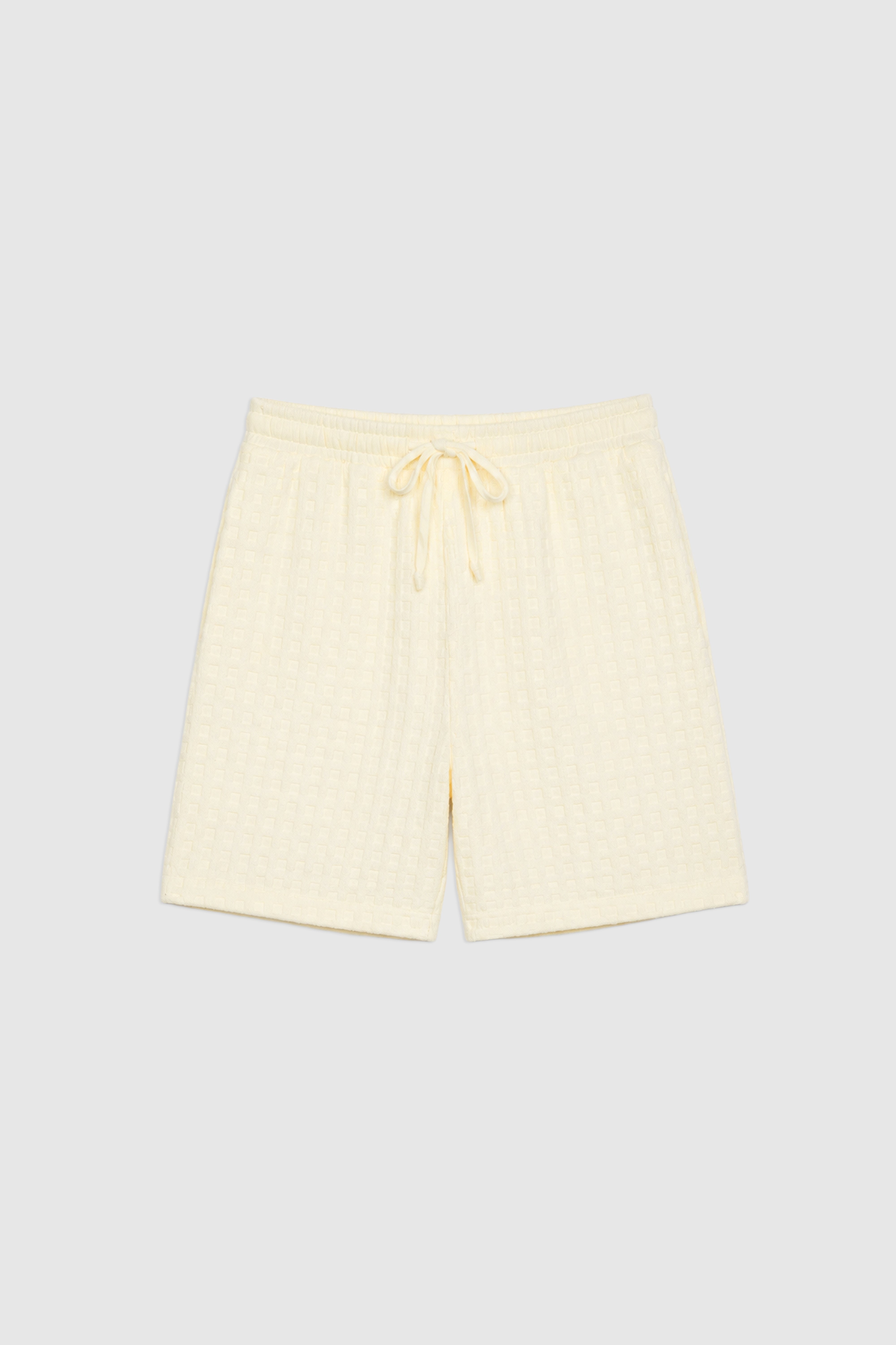 Waffle Cotton Bermuda