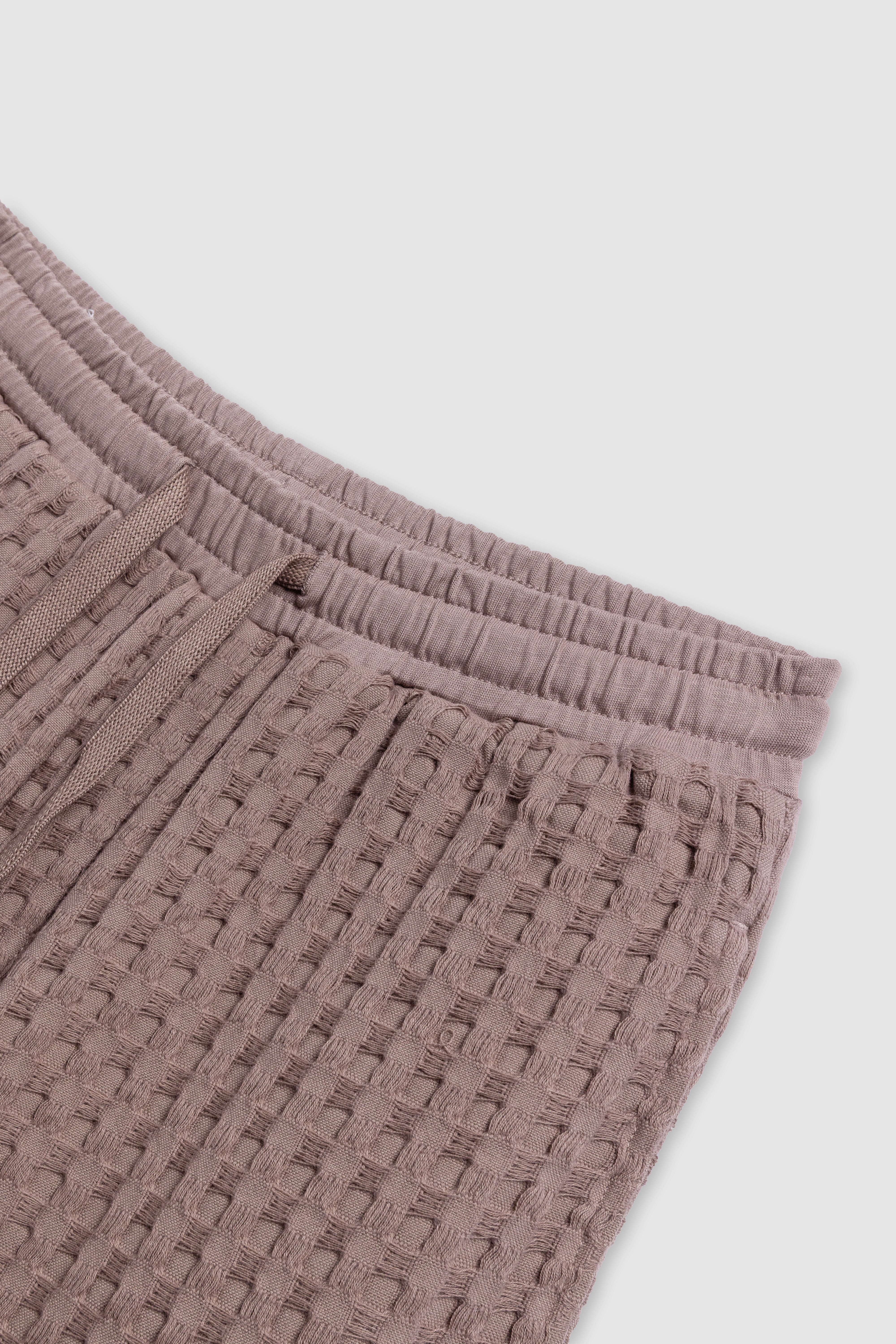 Waffle Cotton Bermuda
