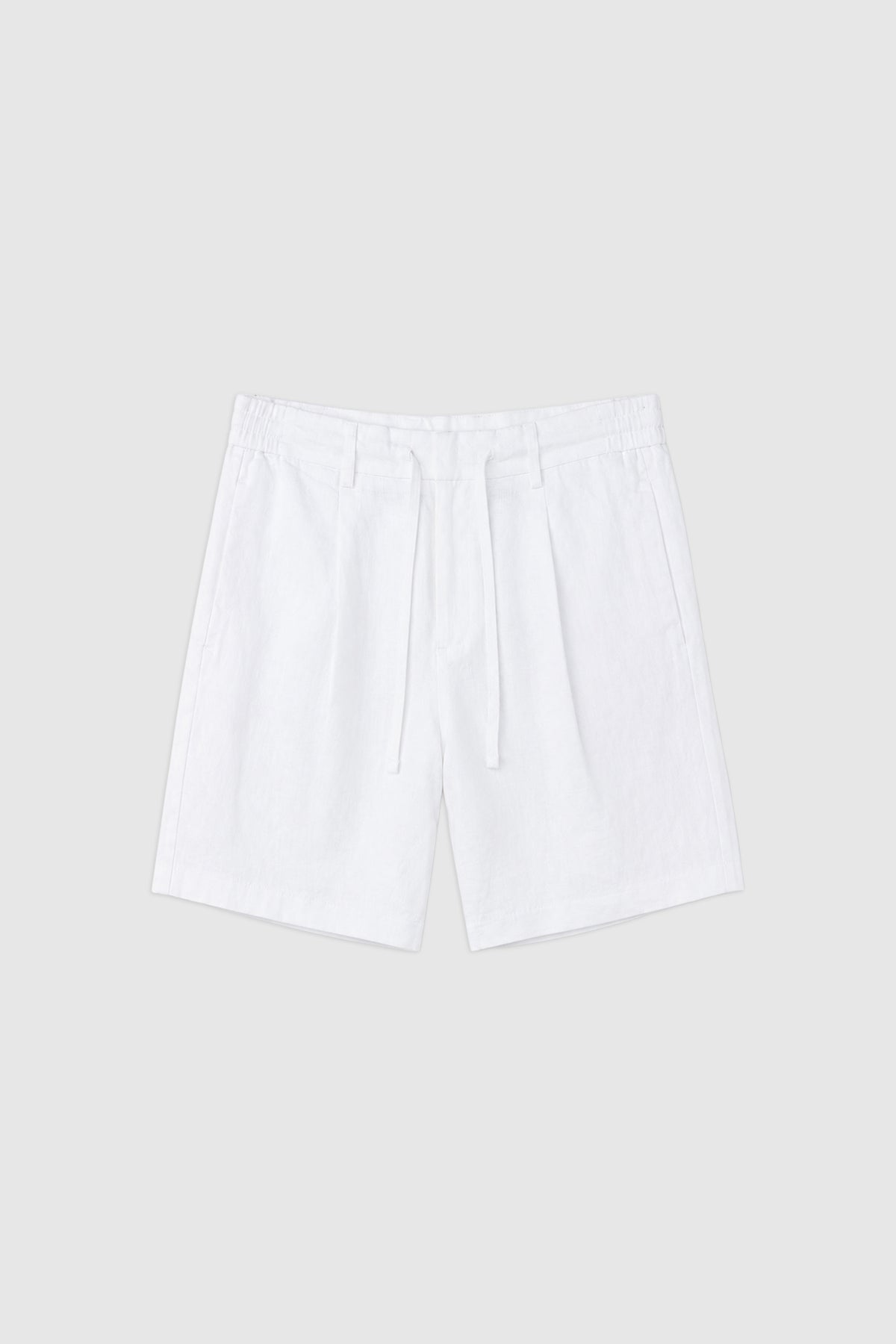 Slim Fit Linen Bermuda