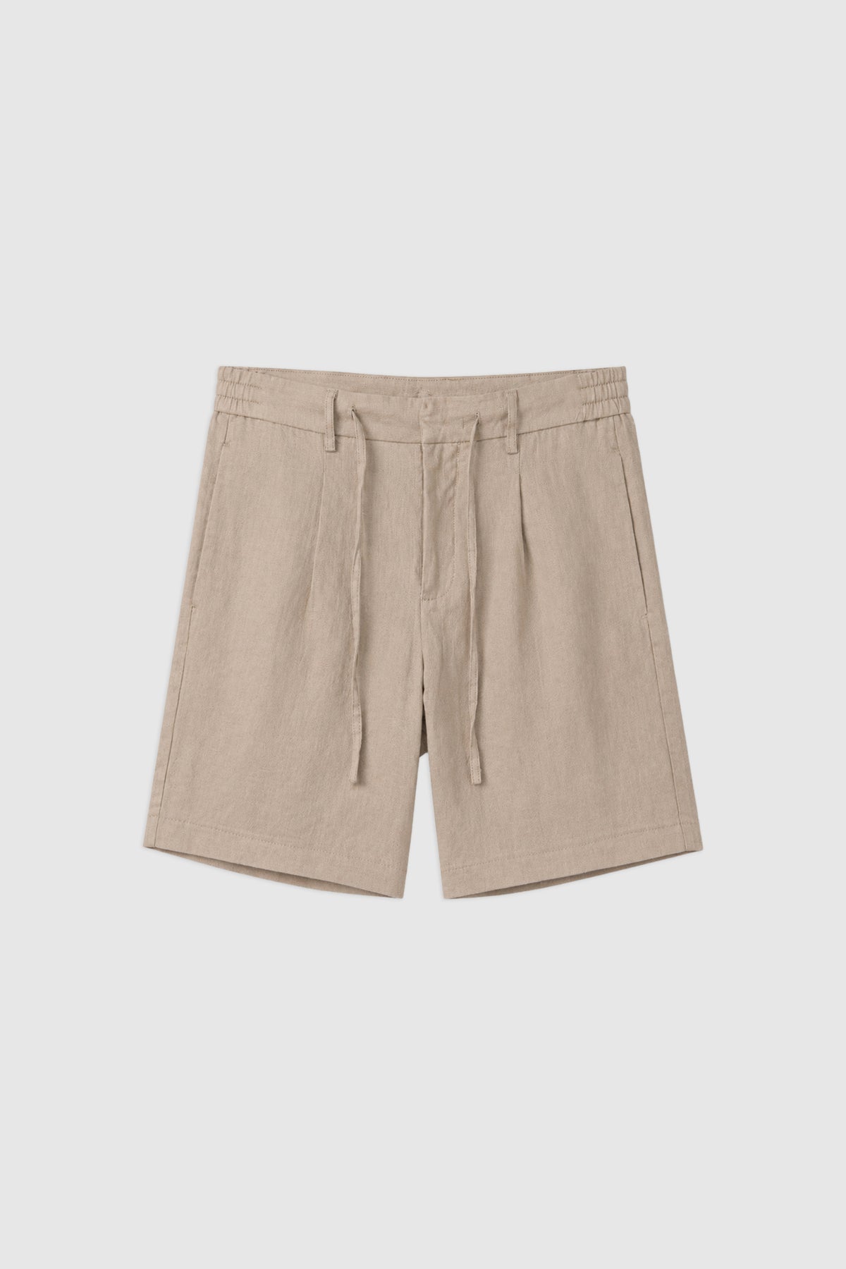 Slim Fit Linen Bermuda