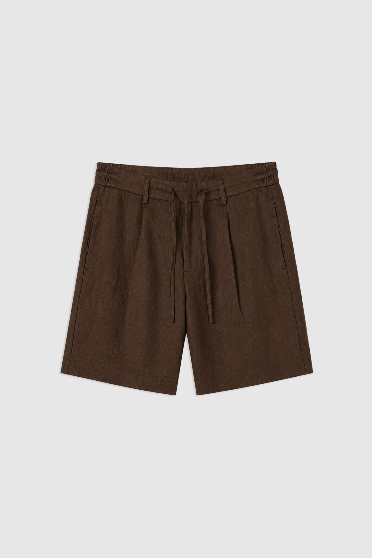 Slim Fit Linen Bermuda