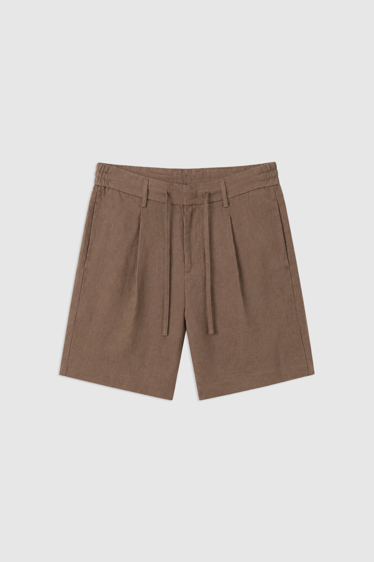 Slim Fit Linen Bermuda