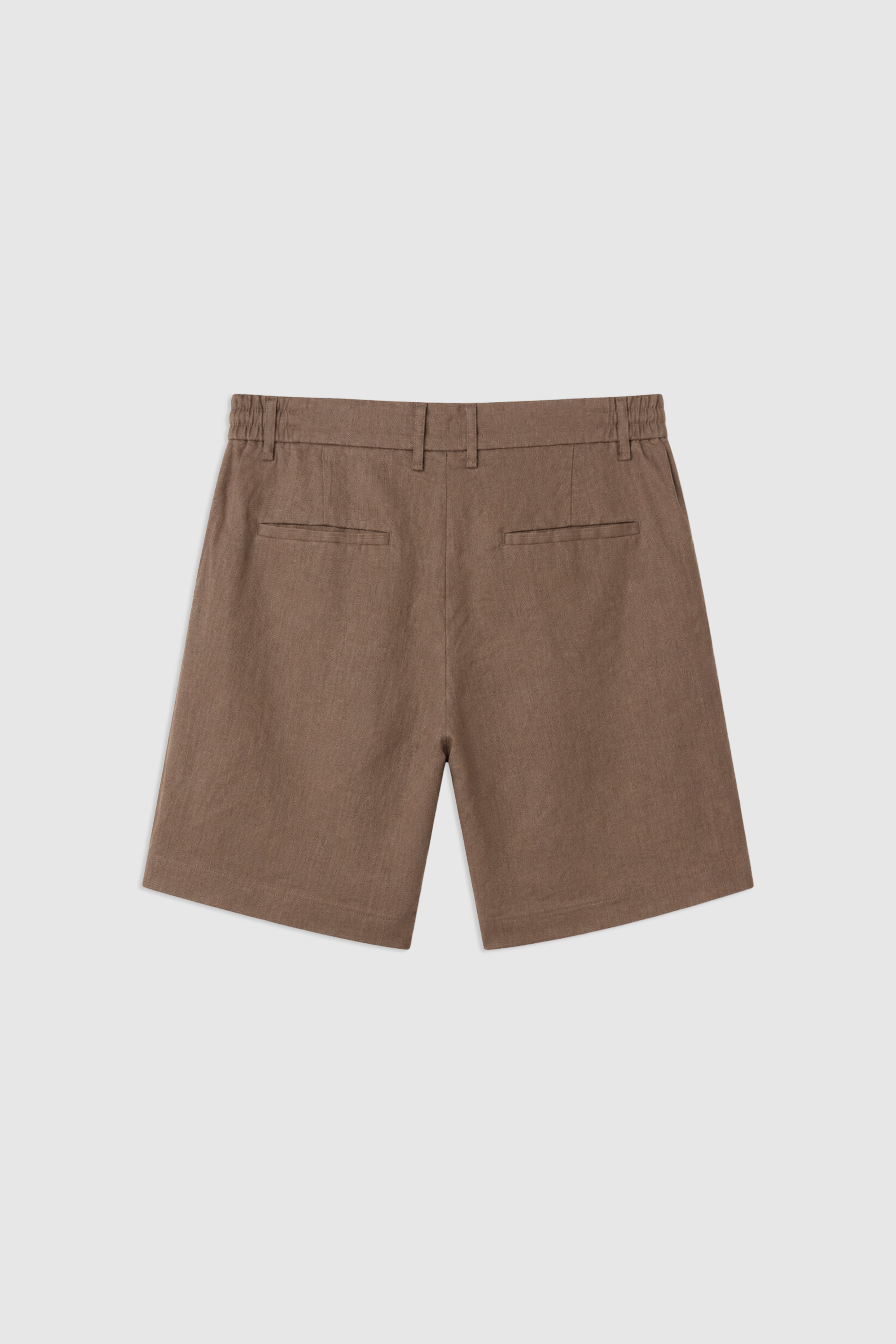 Slim Fit Linen Bermuda