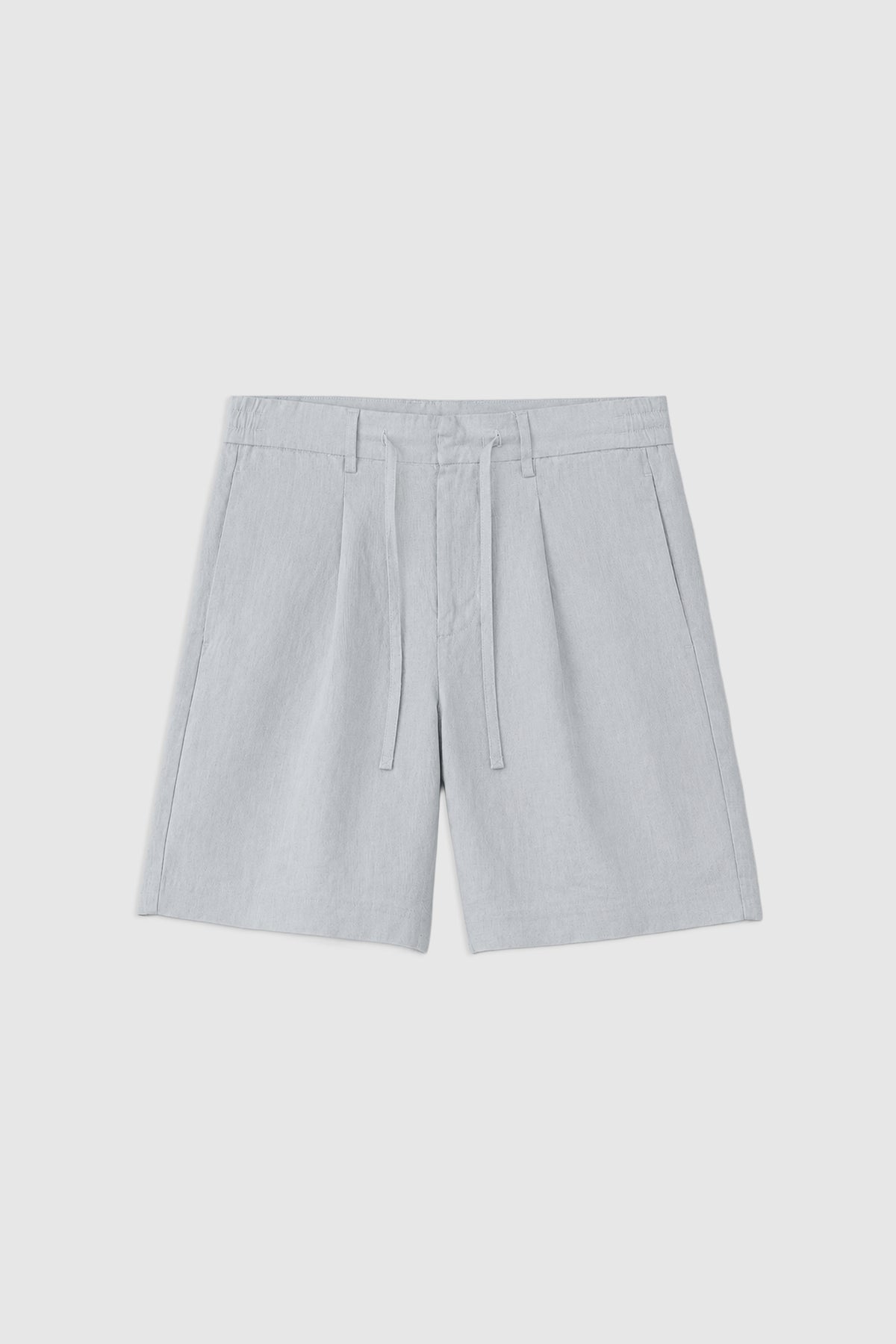 Slim Fit Linen Bermuda