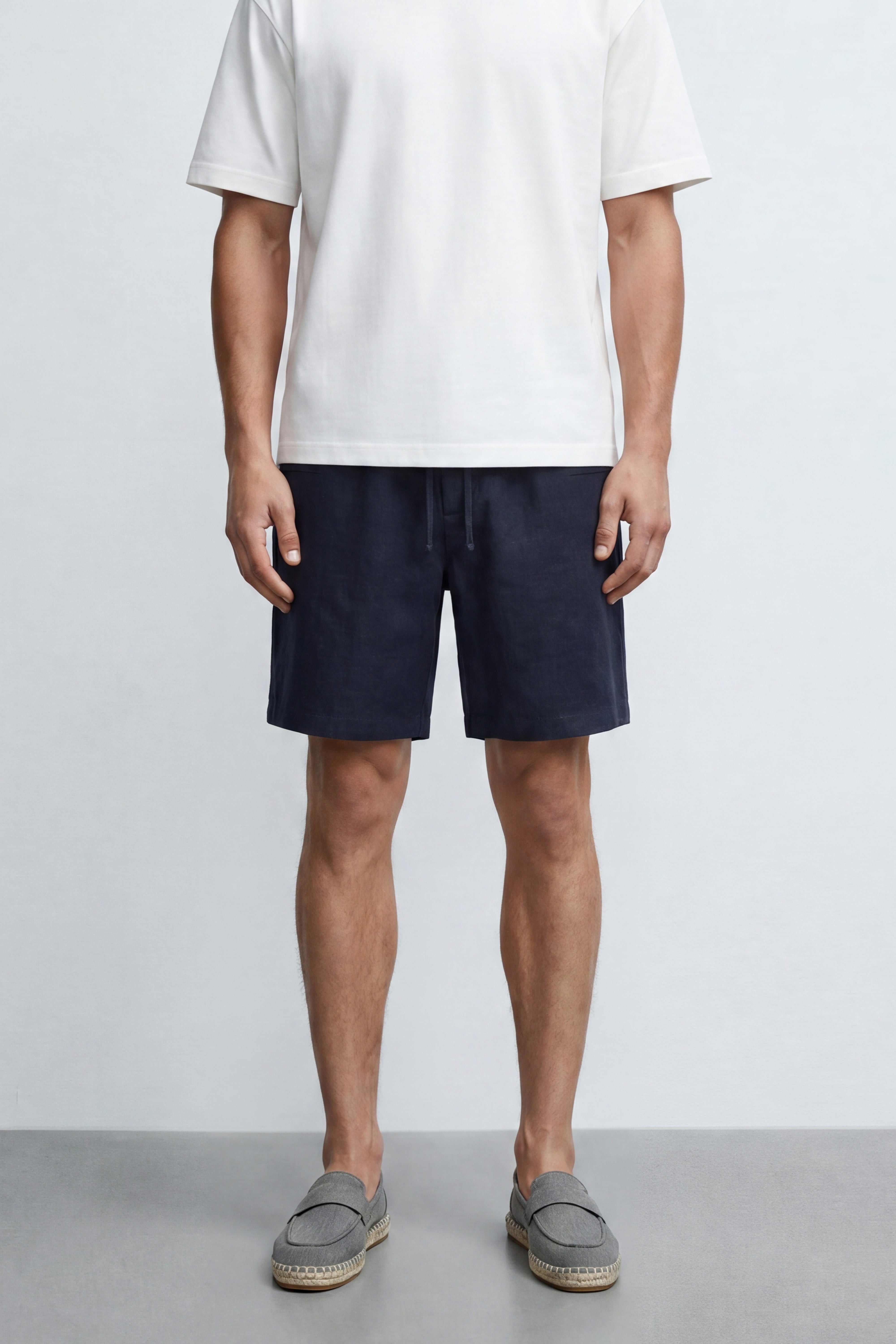 Linen Bermuda