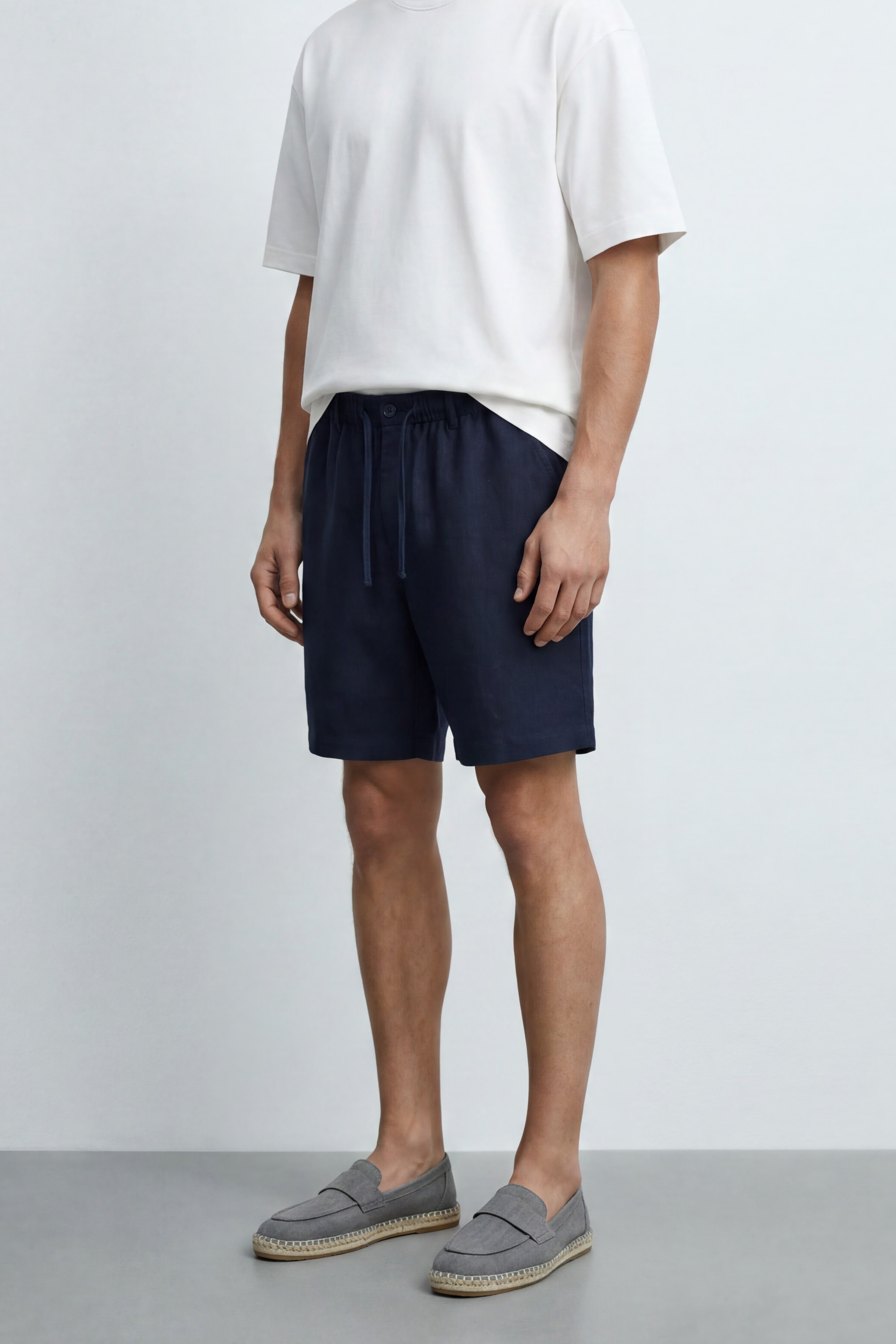 Linen Bermuda