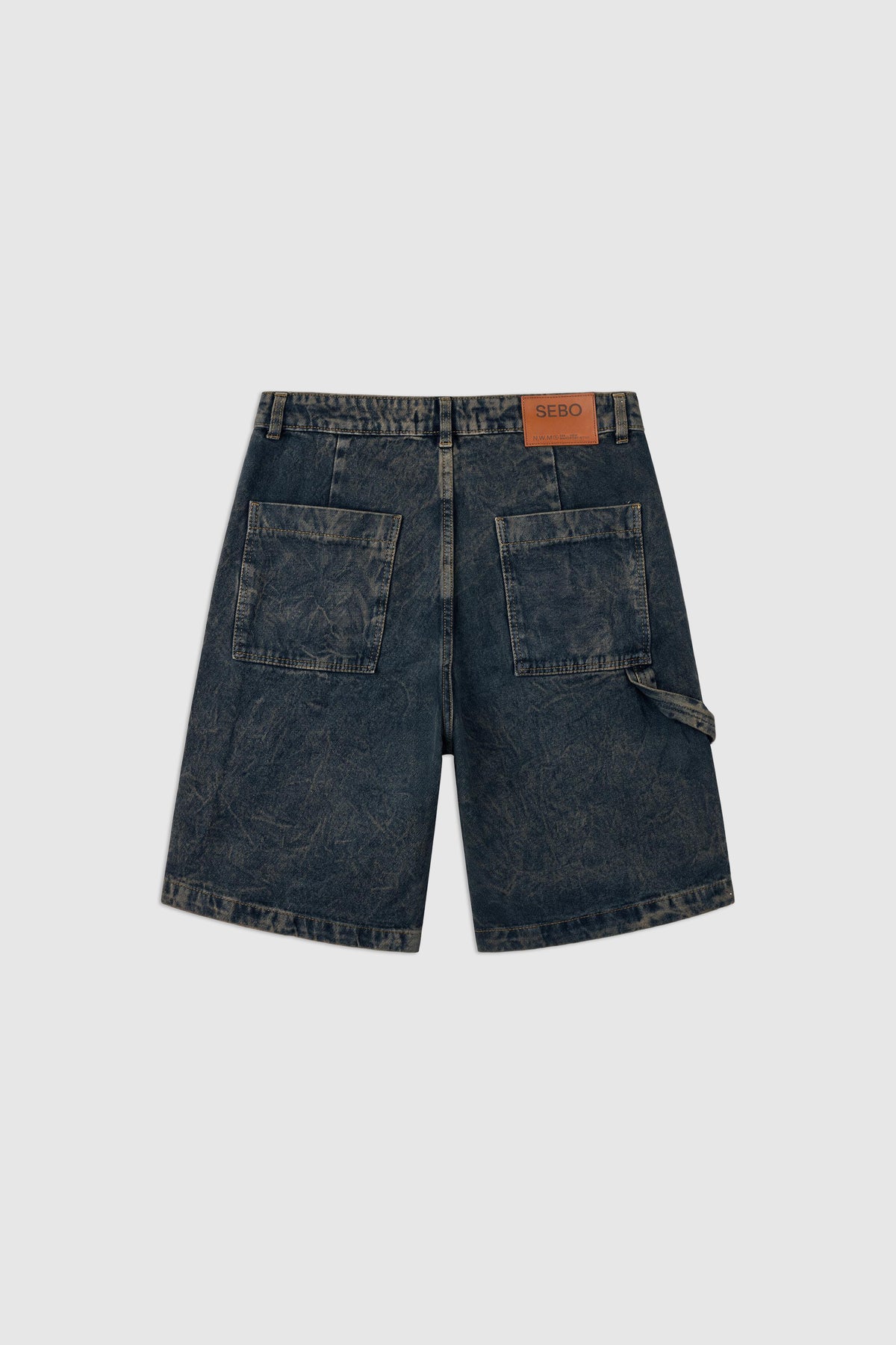 Baggy Fit Denim Bermuda