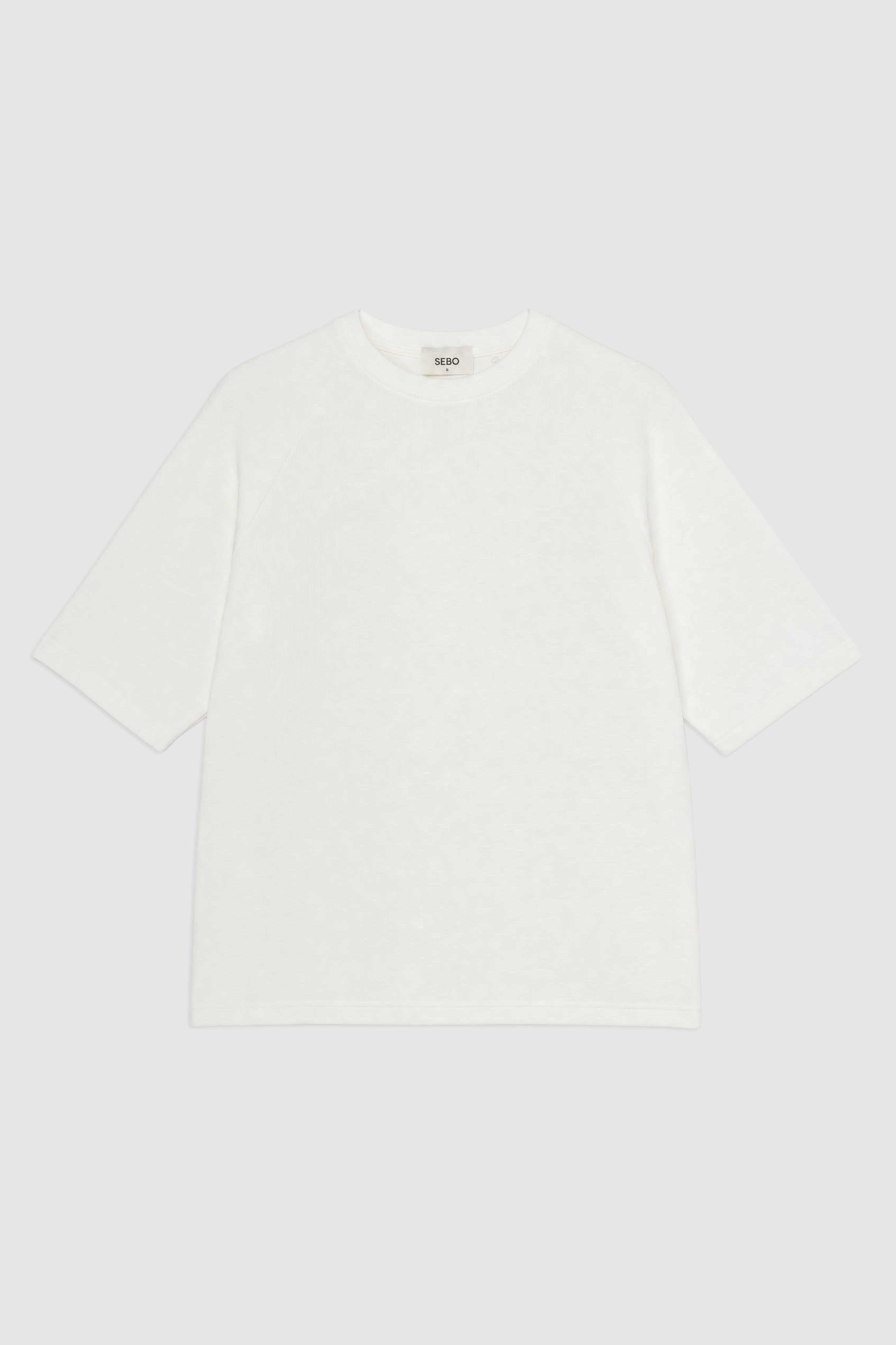 Oversized Cotton Blend T-Shirt