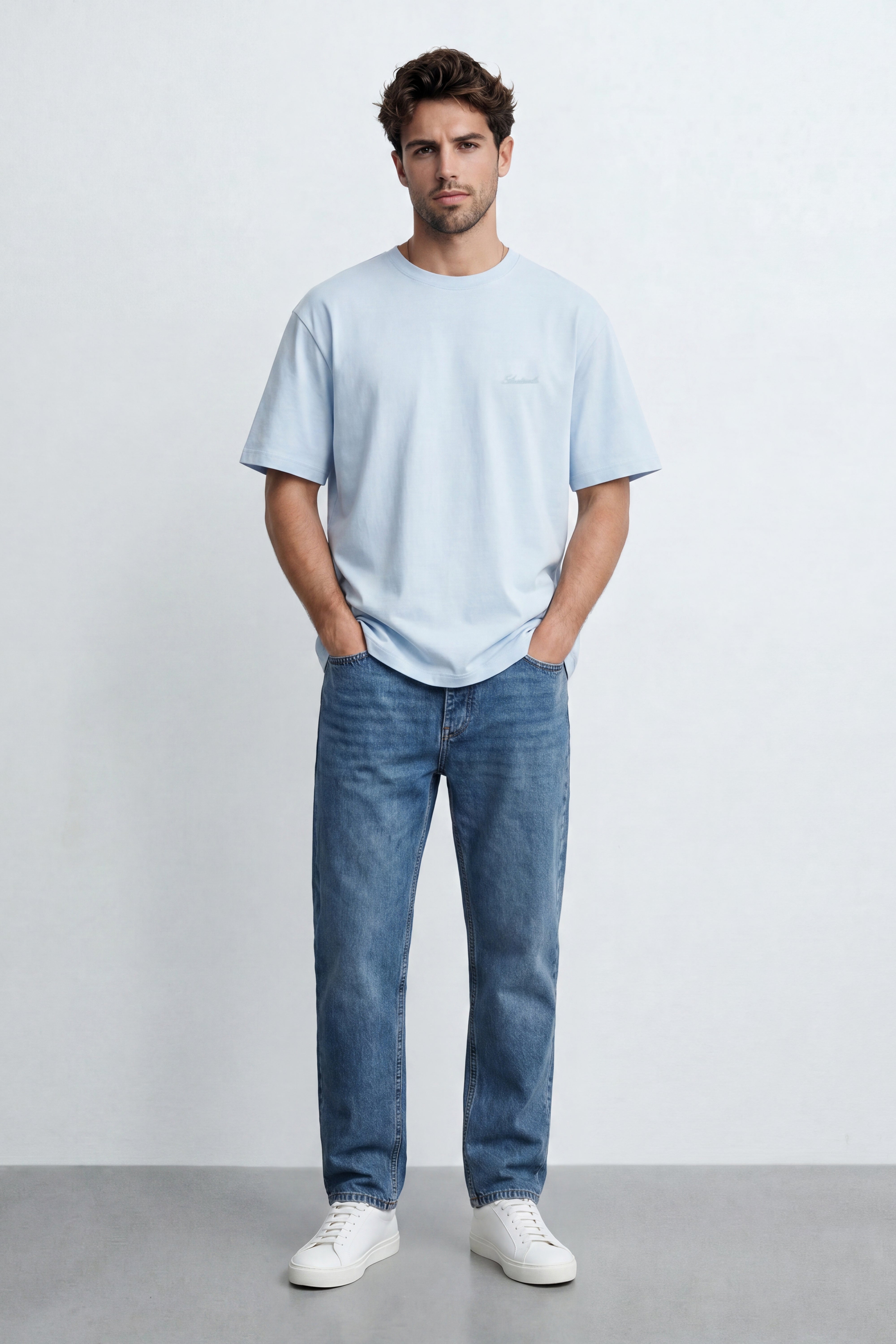 Mid Fit Cotton Tee