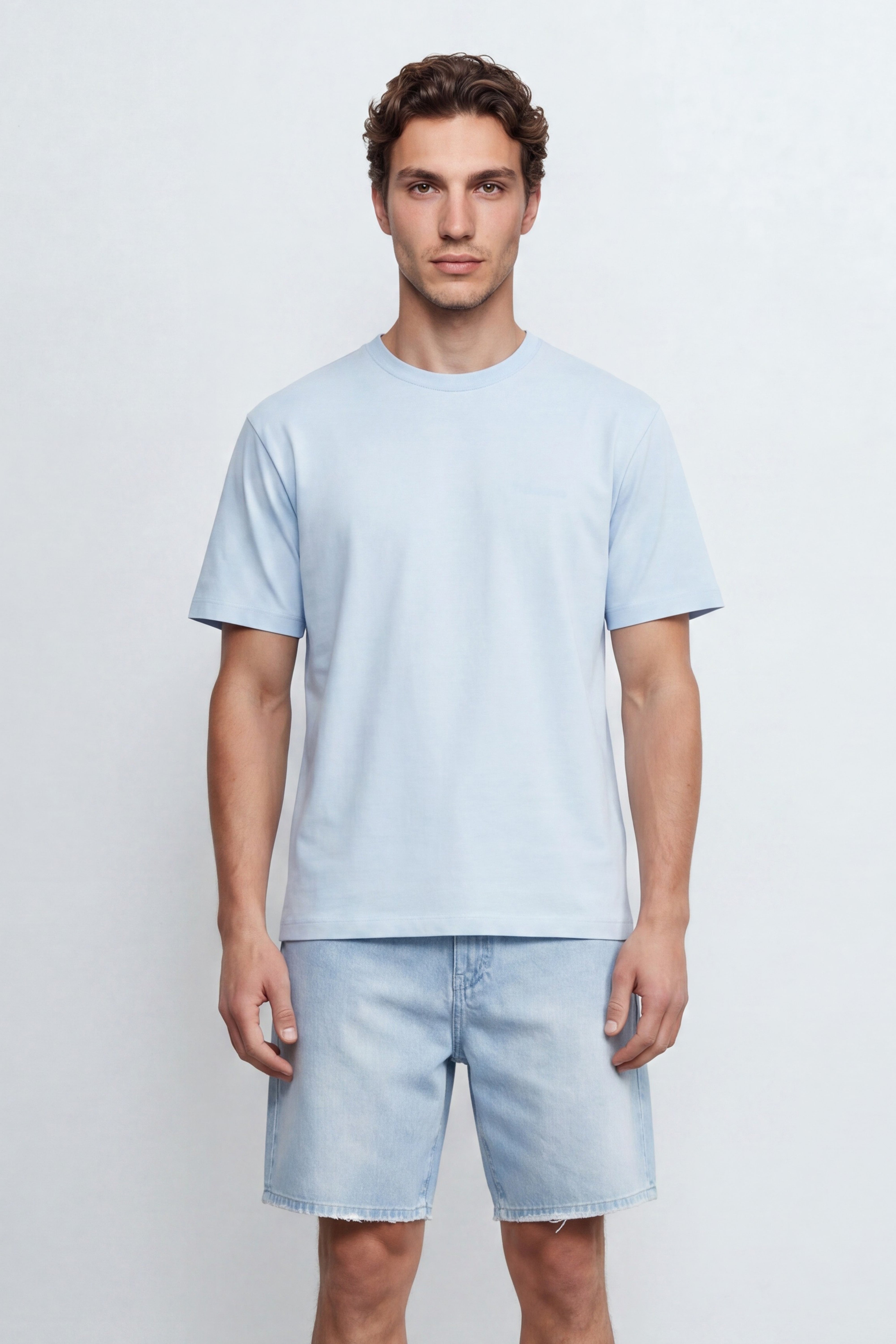 Mid Fit Cotton T-Shirt