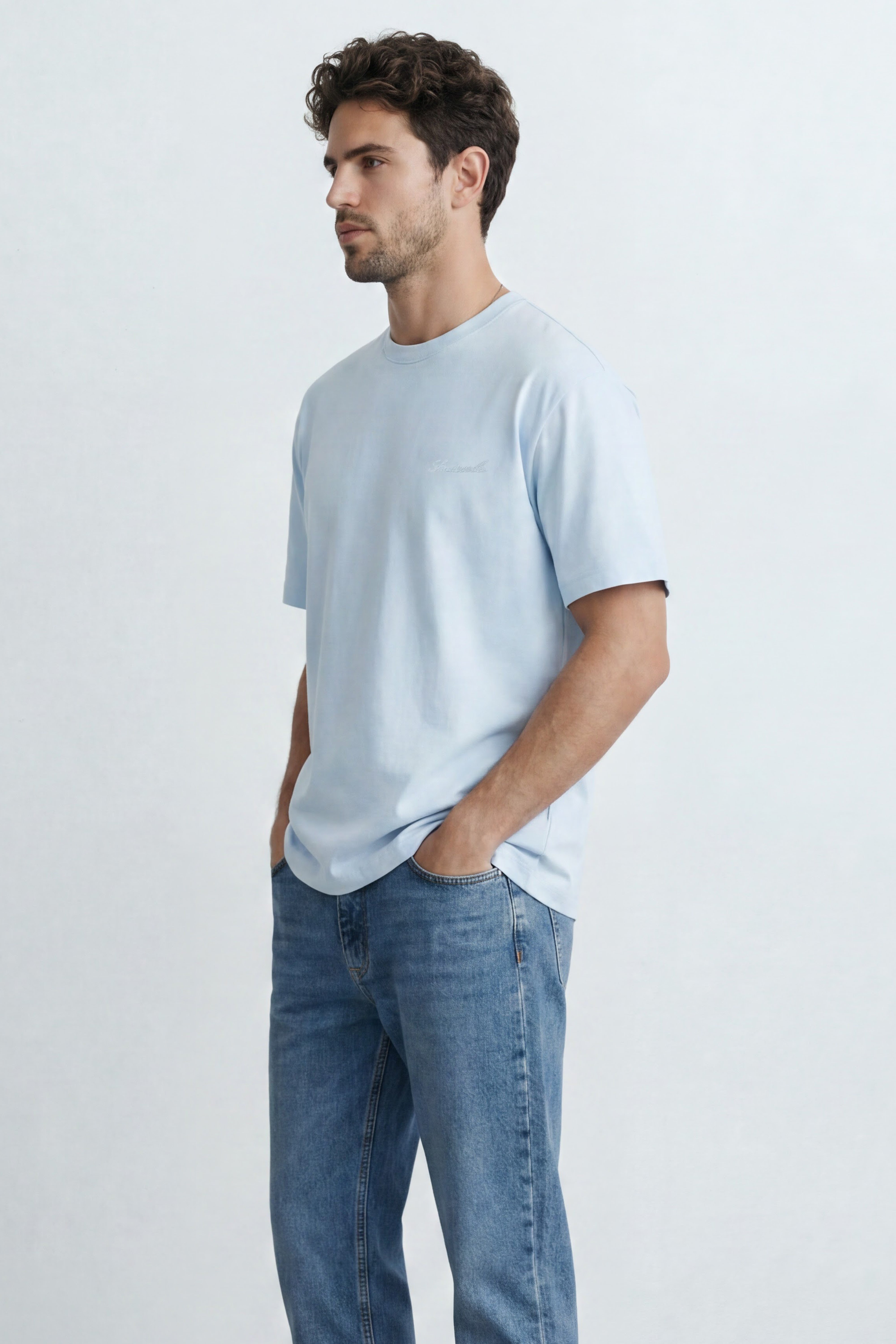 Mid Fit Cotton Tee