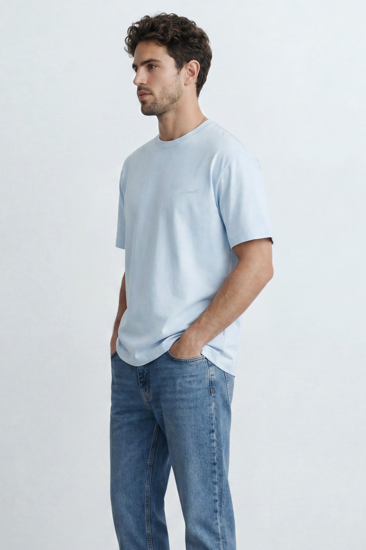 Mid Fit Cotton Tee