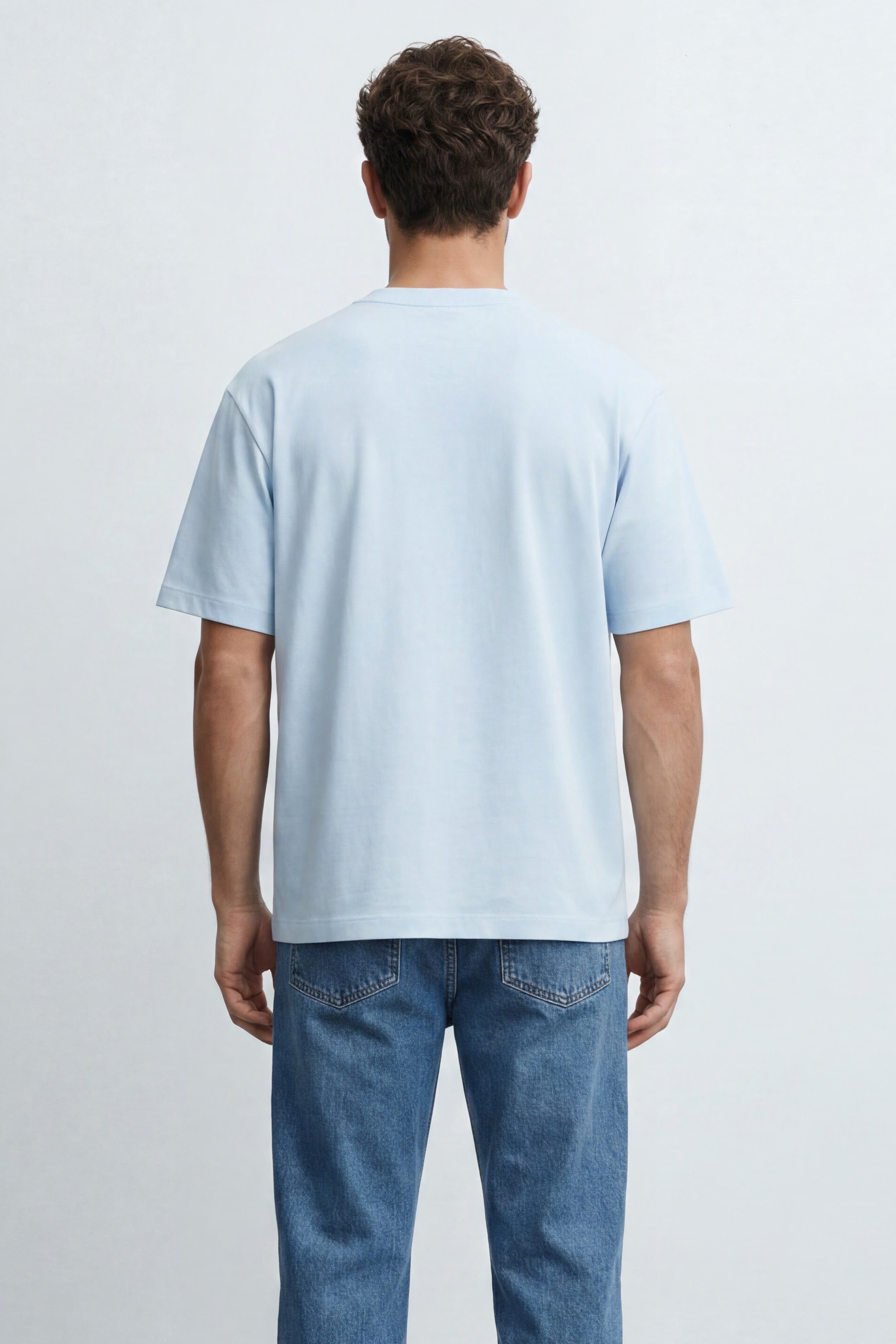 Mid Fit Cotton Tee