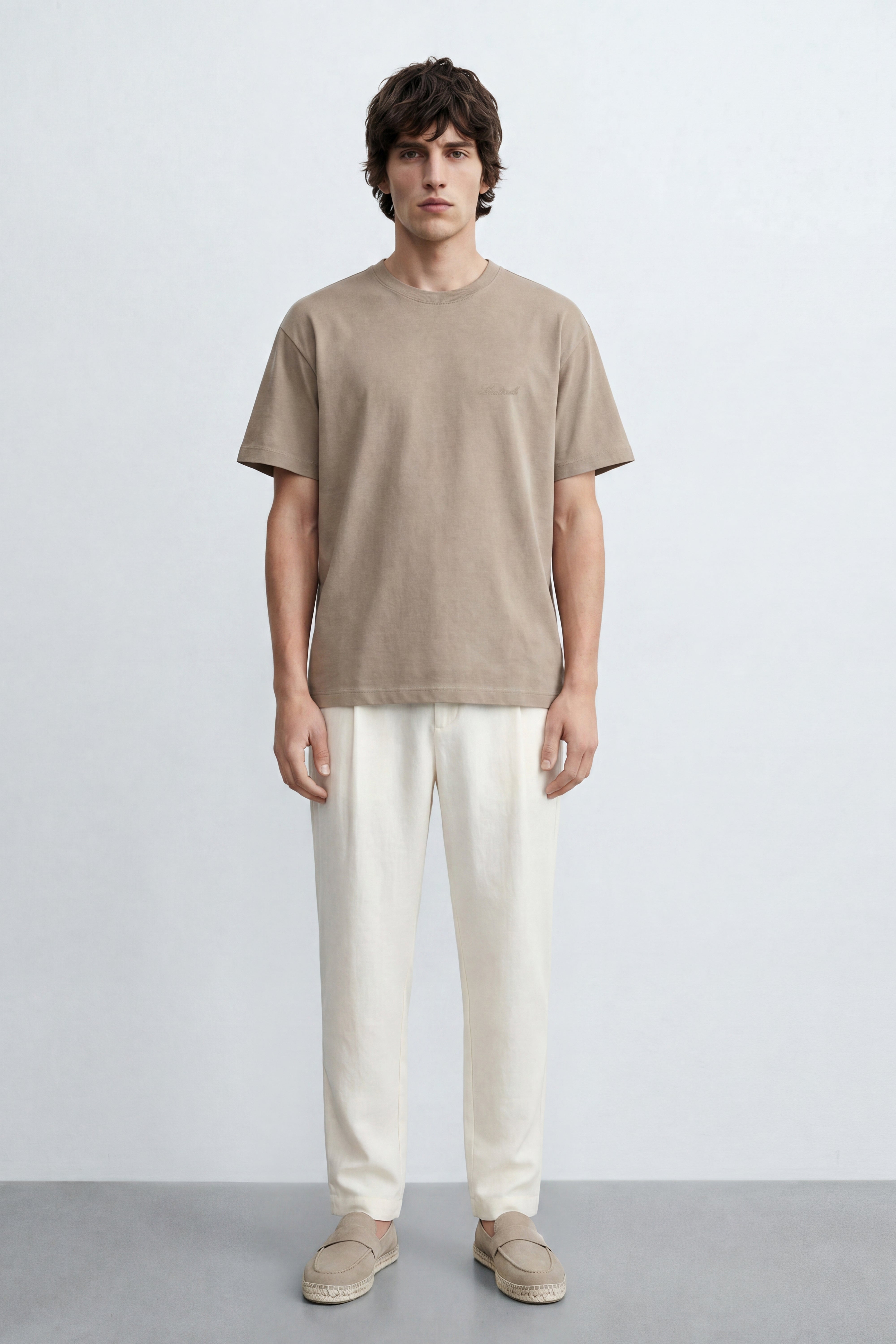 Mid Fit Cotton Tee