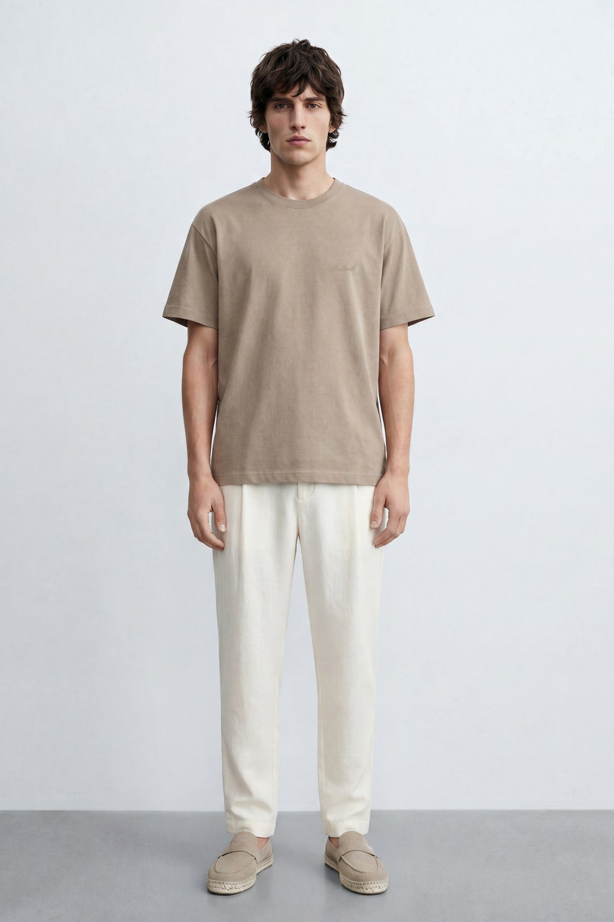 Mid Fit Cotton Tee