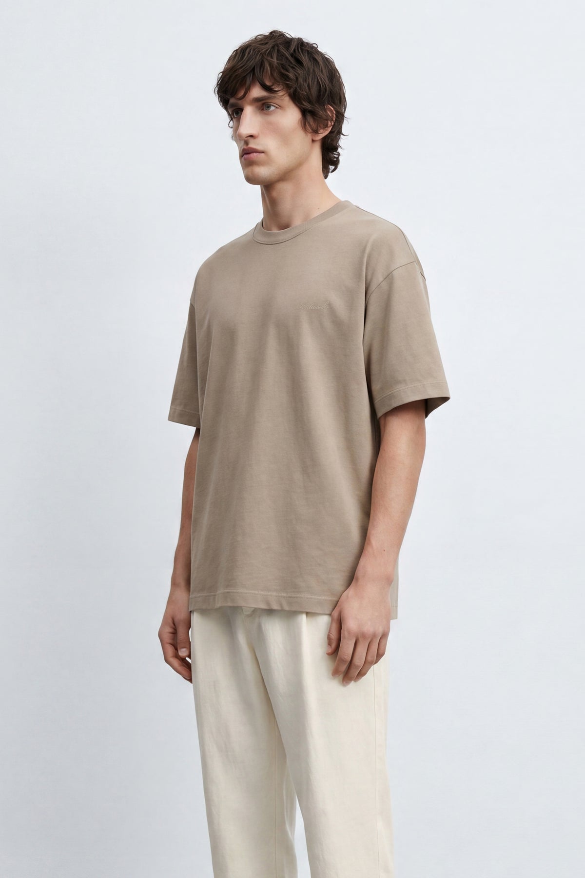 Mid Fit Cotton Tee